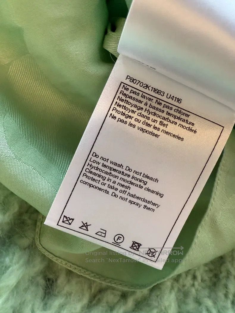 Chanel Chanel 25k super cute mint green cartoon big sweater Size XS / US 0-2 / IT 36-38 - 7 Thumbnail