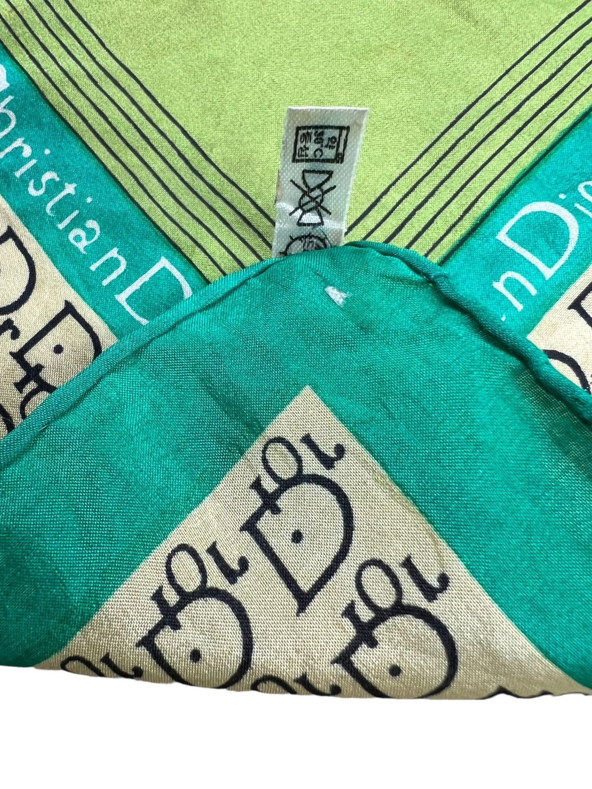 Christian Dior Monsieur Christian Dior Handkerchief Neckerchief Bandana Pocketsquare Size ONE SIZE - 6 Thumbnail