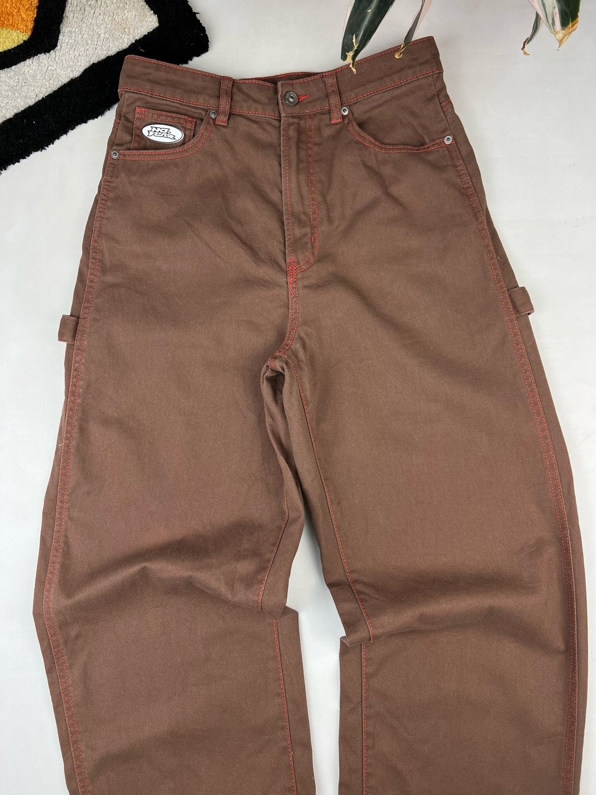 No Fear × Vintage Vintage Baggy Jeans No Fear Hype Style Size US 27 - 10 Thumbnail