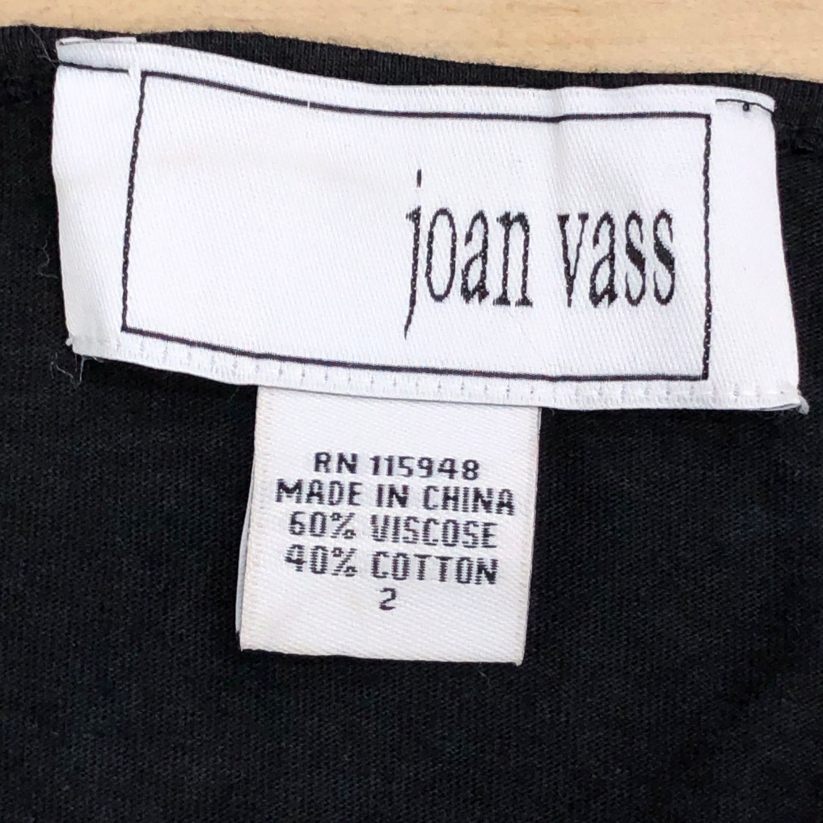 Vass Joan Vass Size 2 US 12/14 Tunic Top Animal Pattern Sequin Size XL / US 12-14 / IT 48-50 - 12 Thumbnail