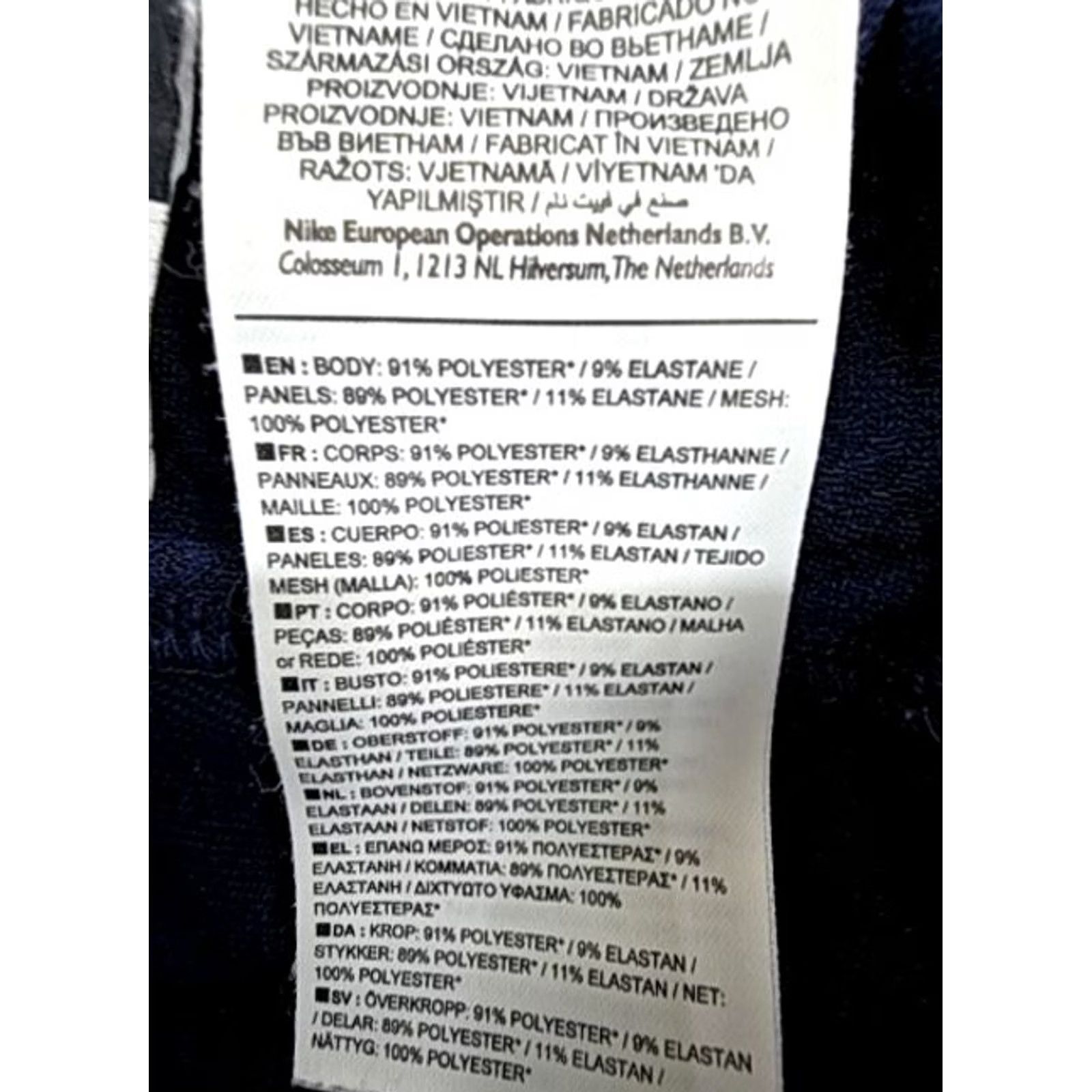 Nike Nike Men’s Blue Strike Track Pants M Dri-FIT Tapered Size US 31 - 4 Thumbnail