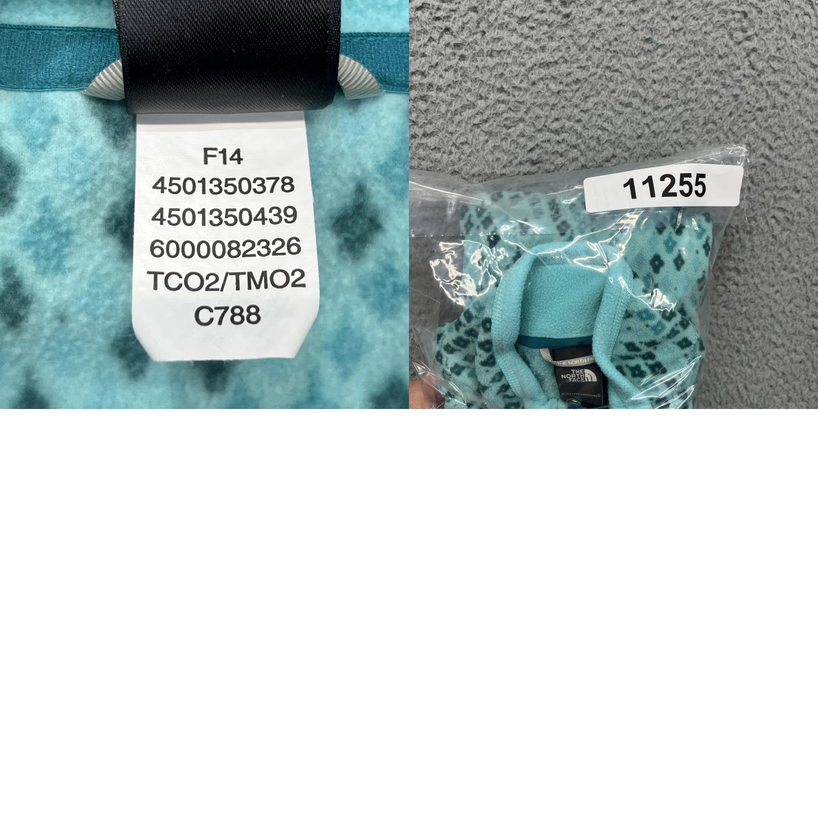 The North Face The North Face Fleece Jacket Womens Medium Blue 1/4 Zip Geometric Print C788 Size M / US 6-8 / IT 42-44 - 10 Thumbnail
