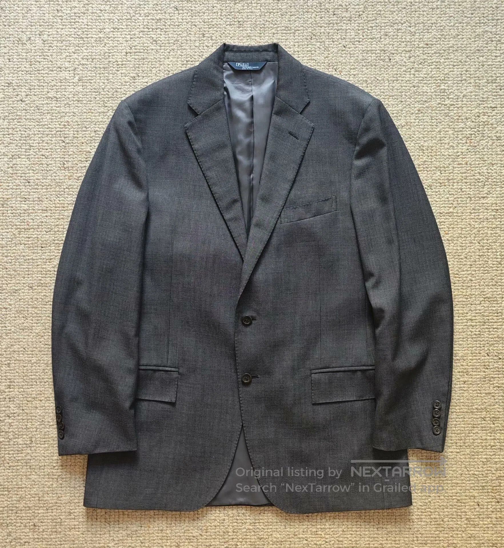 Polo Ralph Lauren Polo Ralph Lauren Wool Suit Jacket. Size US M / EU 48-50 / 2 - 1 Thumbnail
