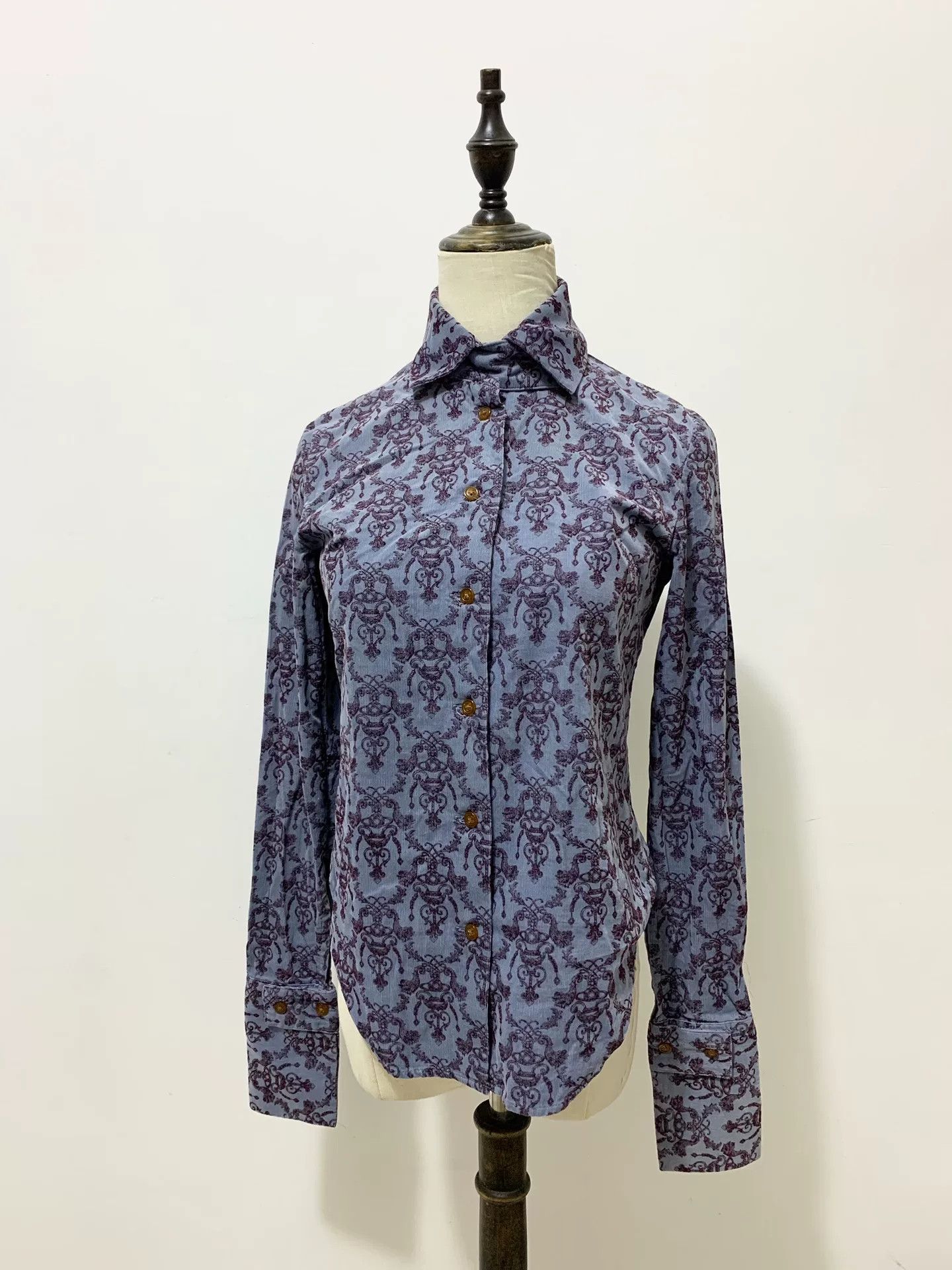 vivienne westwood blue chandelier shirt