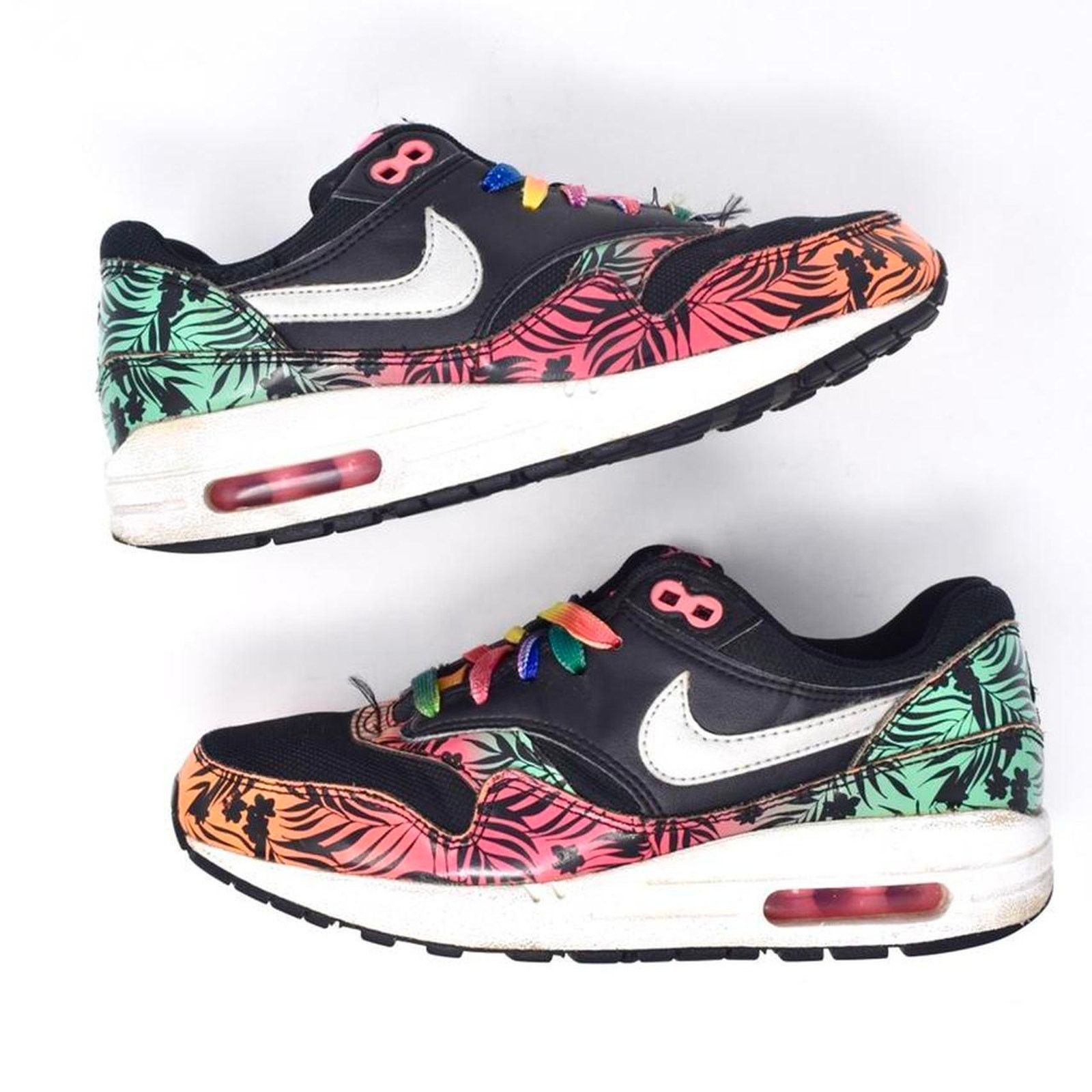 Nike Nike Air Max 1 Tropical Rainbow Size US 6 / IT 36 - 2 Thumbnail