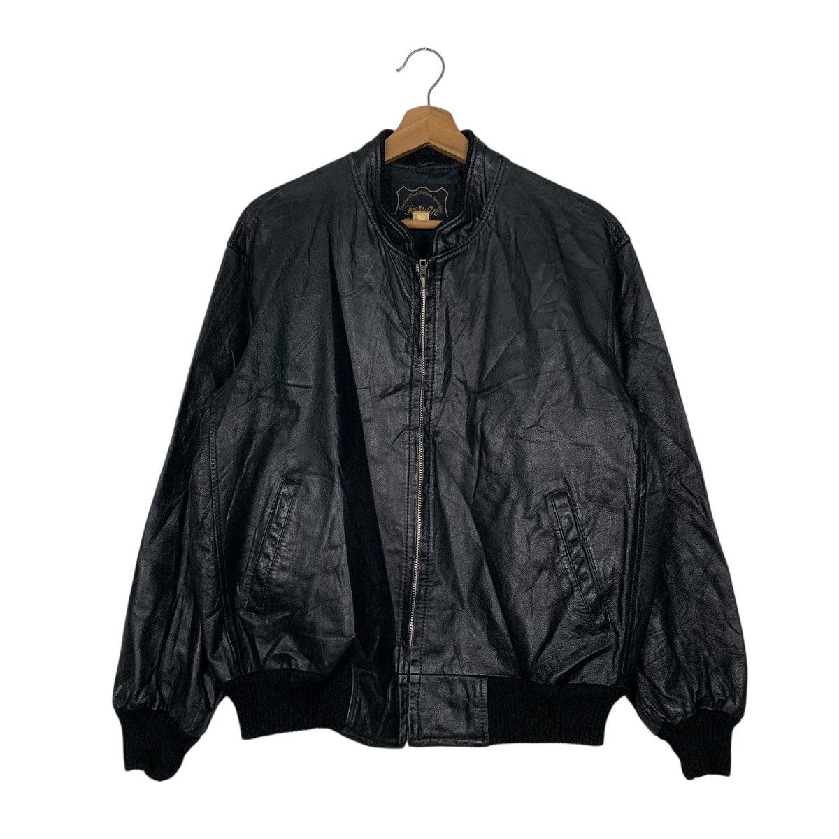 Japanese Brand Japanese Brand Fukuyo Bomber Leather Jacket Size US M / EU 48-50 / 2 - 1 Thumbnail