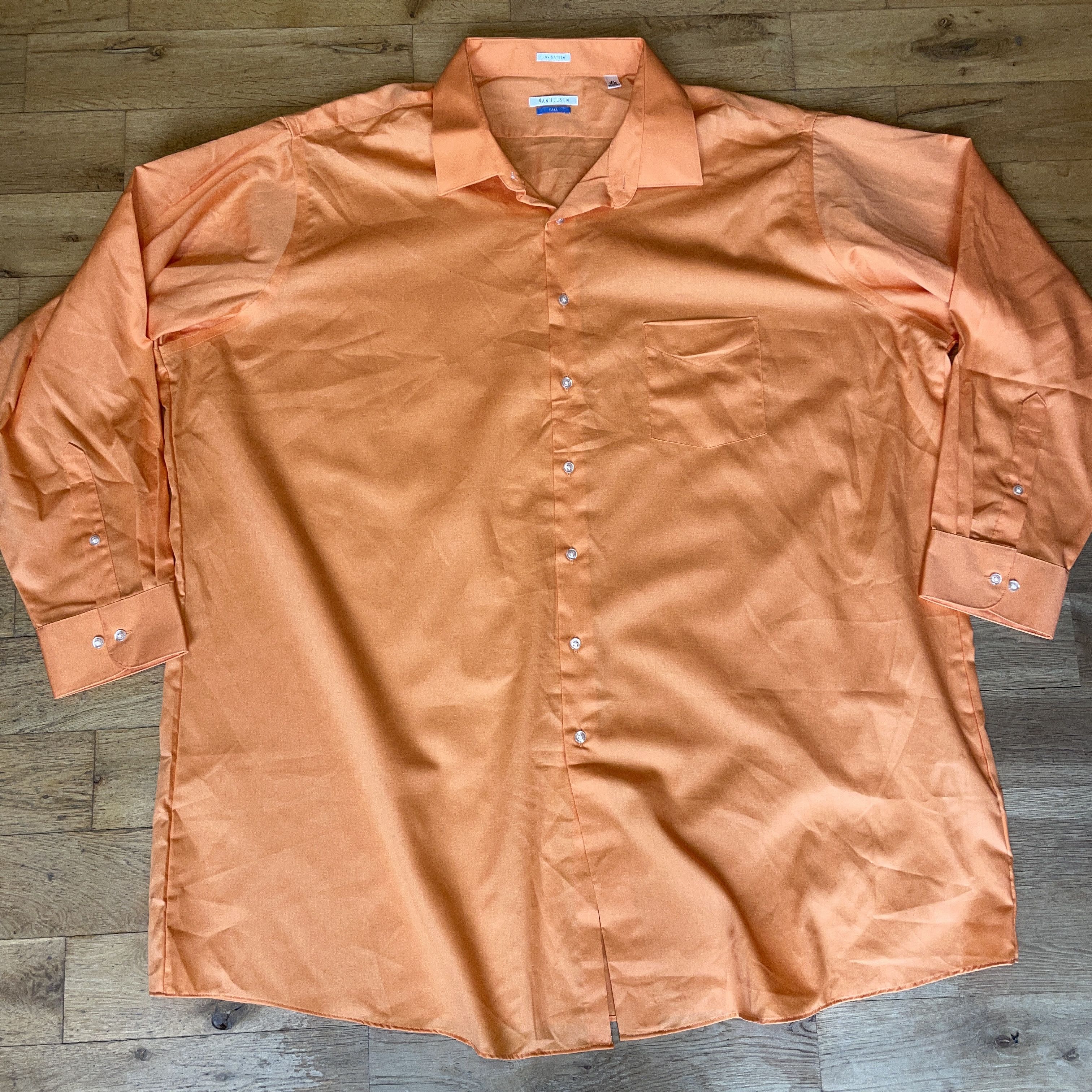 Van Heusen Van Heusen Men's Elegant Shirt Large Size 7-8 Xl Size US XXL / EU 58 / 5 - 1 Thumbnail