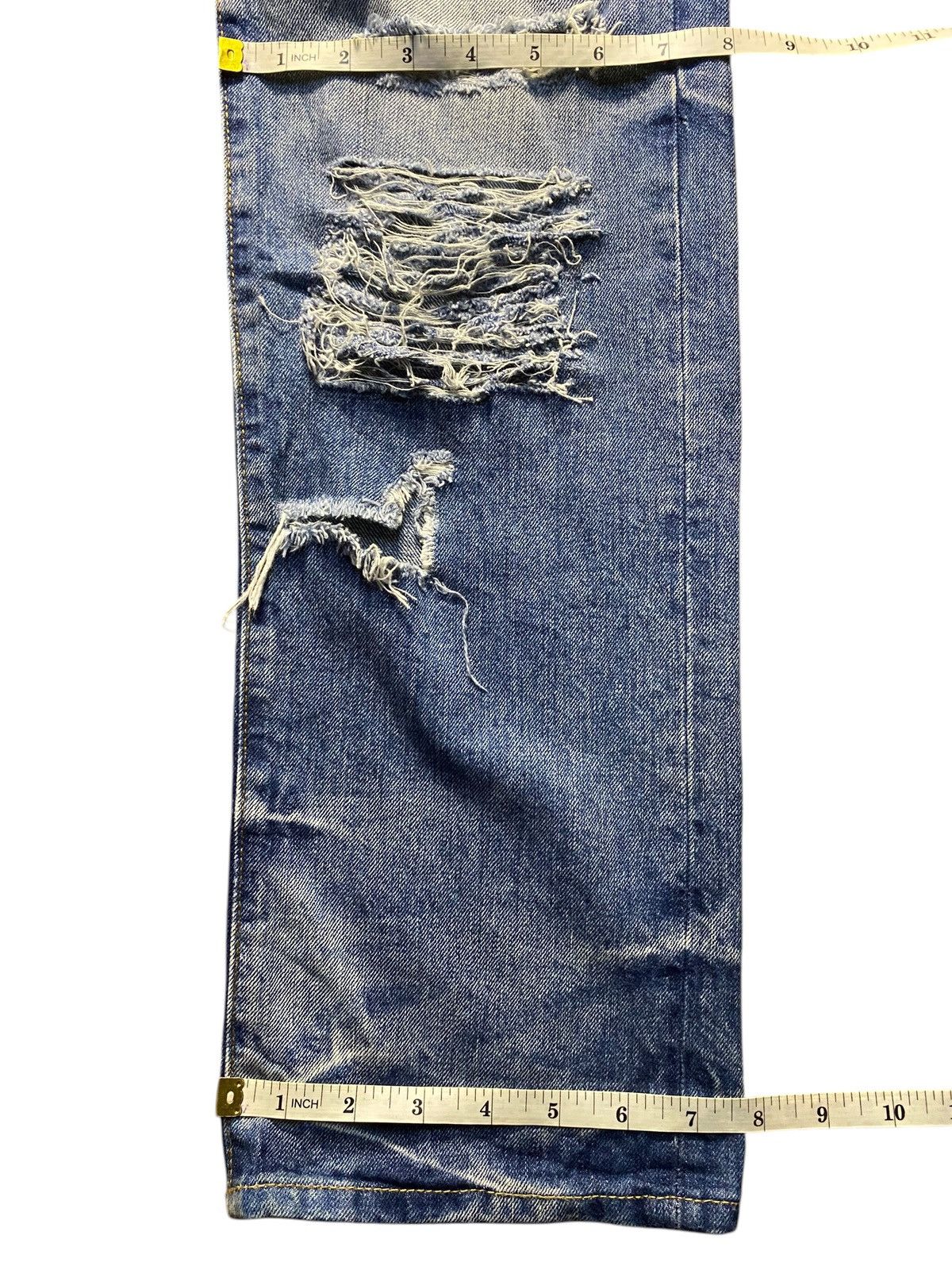 Japanese Brand Vintage Japan Brand &Denim Distressed Style Jeans Size US 36 / EU 52 - 16 Thumbnail