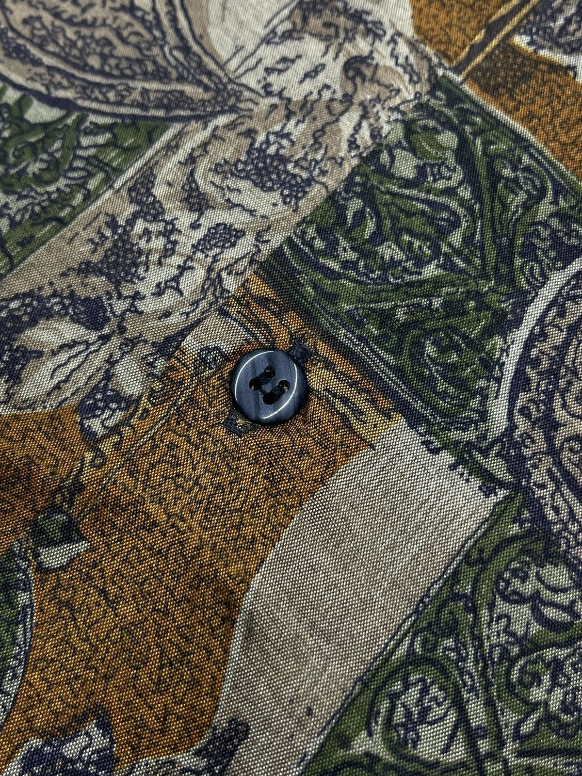 Japanese Brand × Vintage Vintage Thai Silk By Apple Full Print Y2K Japanese Crazy Size US XL / EU 56 / 4 - 6 Thumbnail