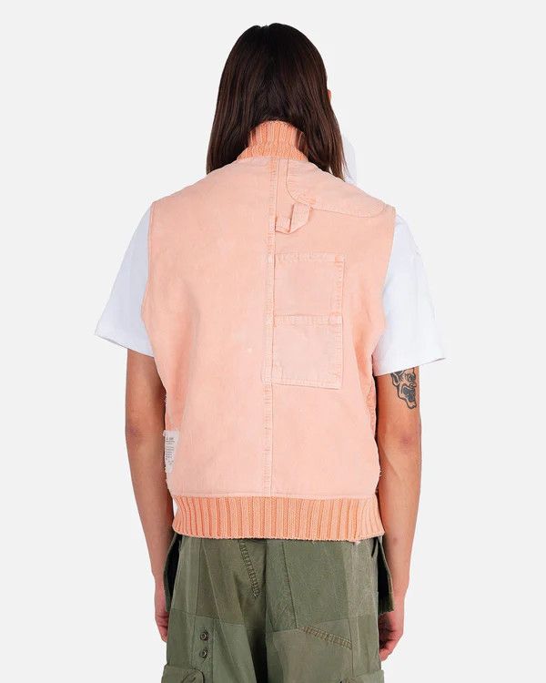 Greg Lauren $2250 Greg Lauren Sample Coral Fisherman Vest Size US L / EU 52-54 / 3 - 4 Thumbnail