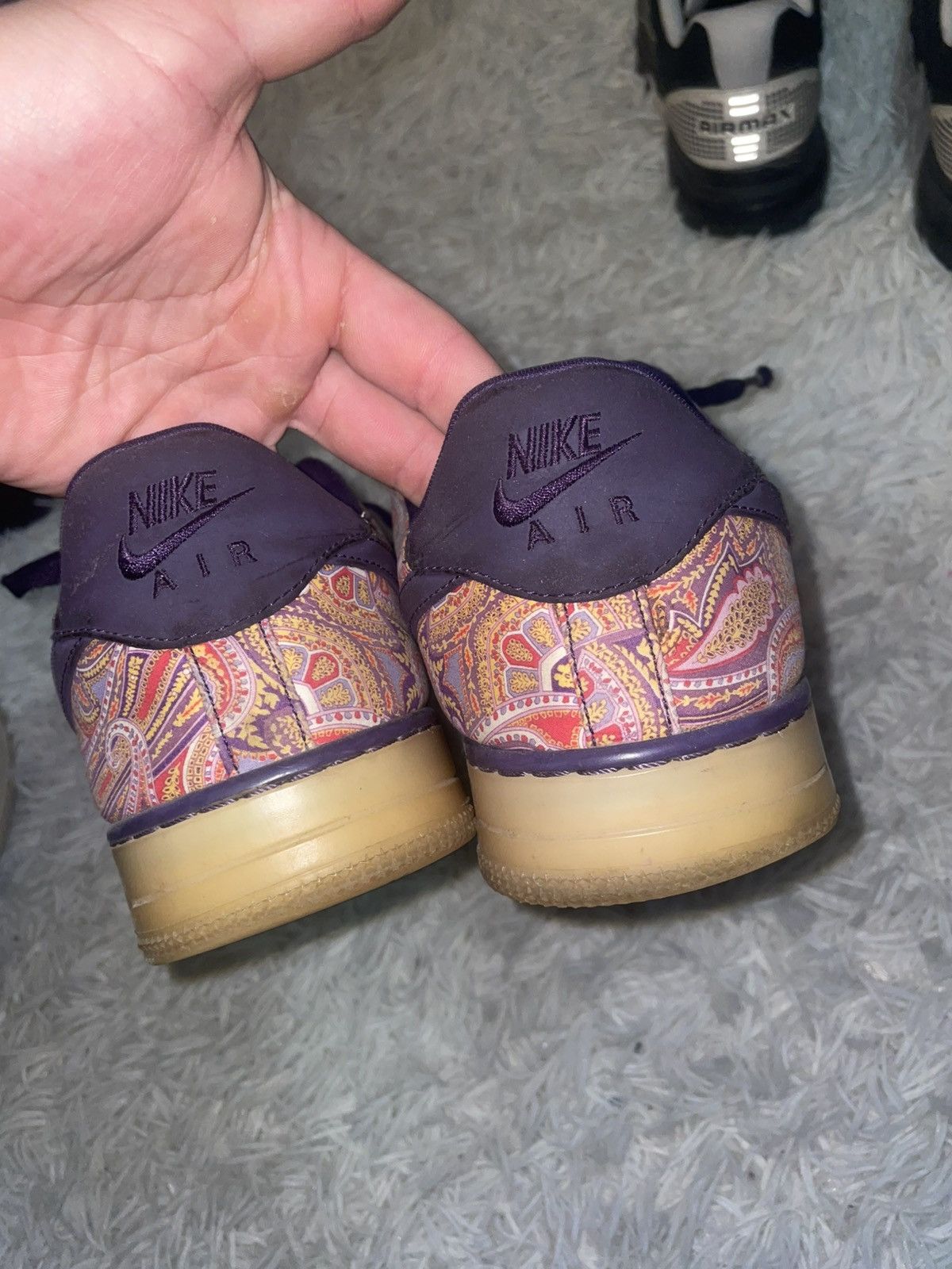 Nike Air Force 1 paisley Size US 12 / EU 45 - 3 Thumbnail