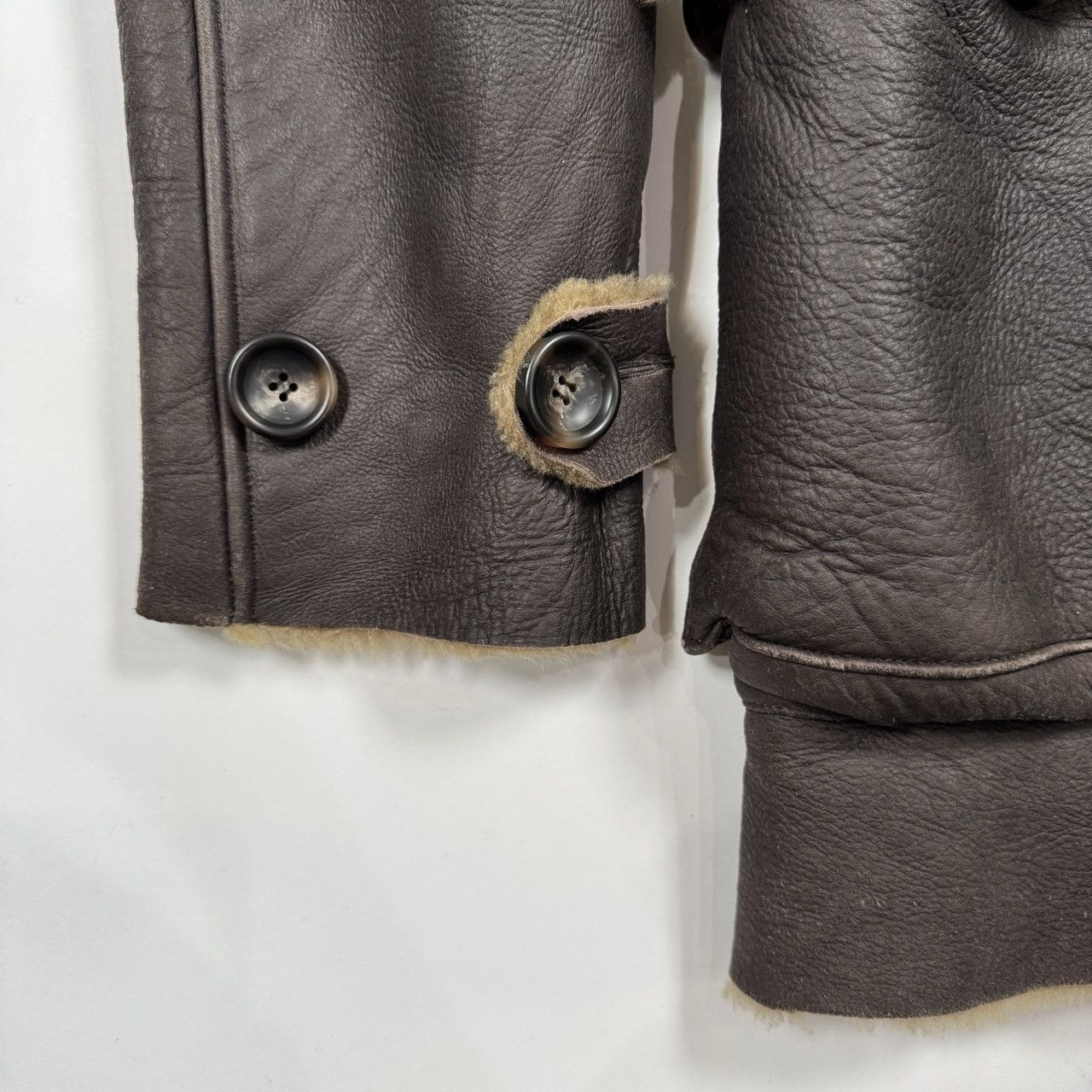 Needles NEEDLES AW2015 ECW MOUTON SHEARLING COAT Size US XXS / EU 40 - 6 Thumbnail