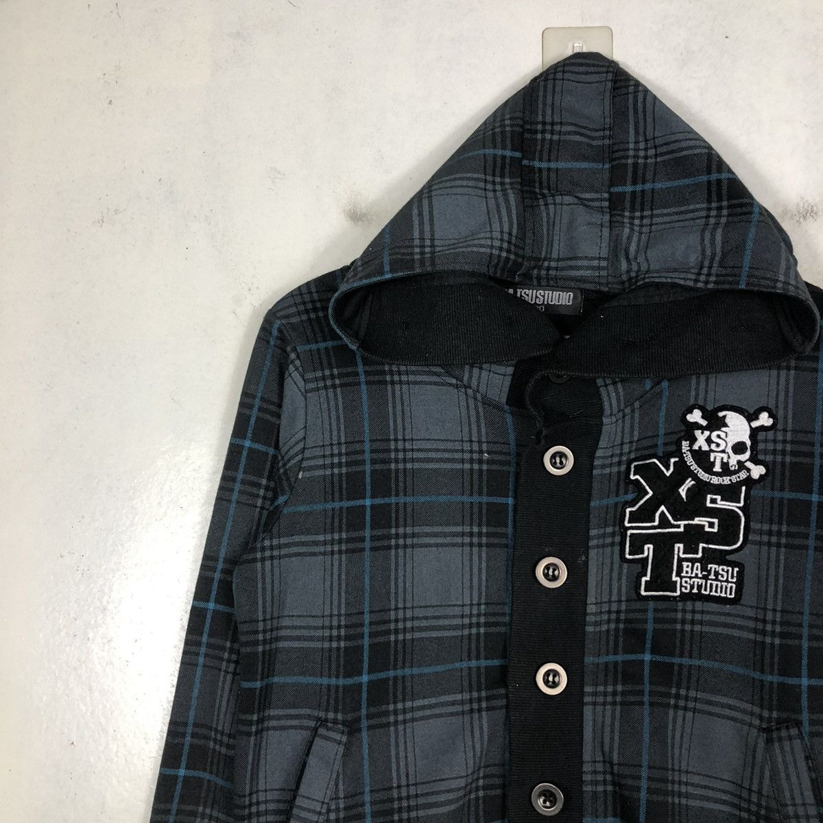 Japanese Brand 📌PUNK DESIGN BIKER JACKET BA-TSUSTUDIO SKELETON Size US S / EU 44-46 / 1 - 9 Thumbnail