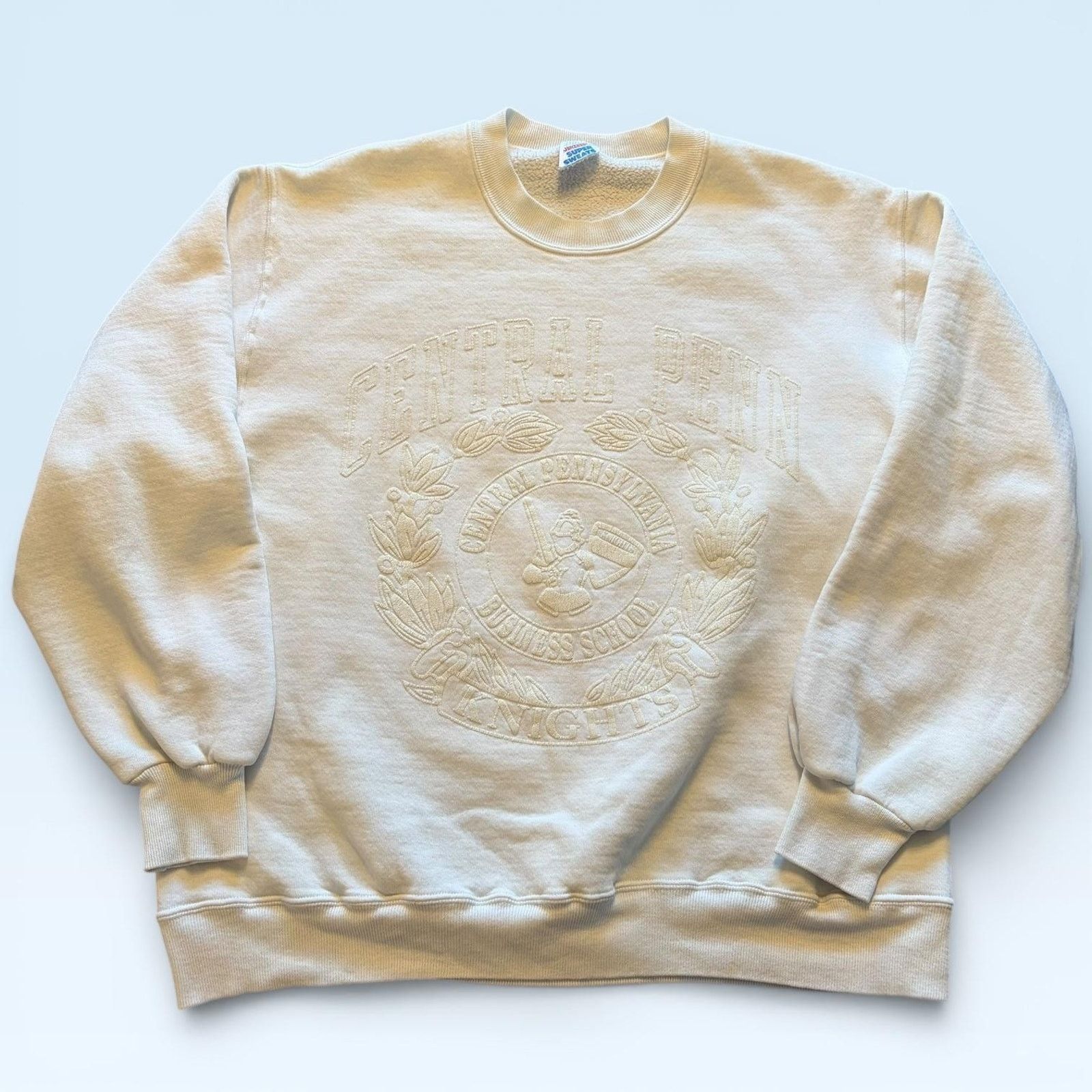 Jerzees Vtg Central Penn Knights Sweatshirt Mens XL JERZEES 90s Size US XL / EU 56 / 4 - 1 Thumbnail