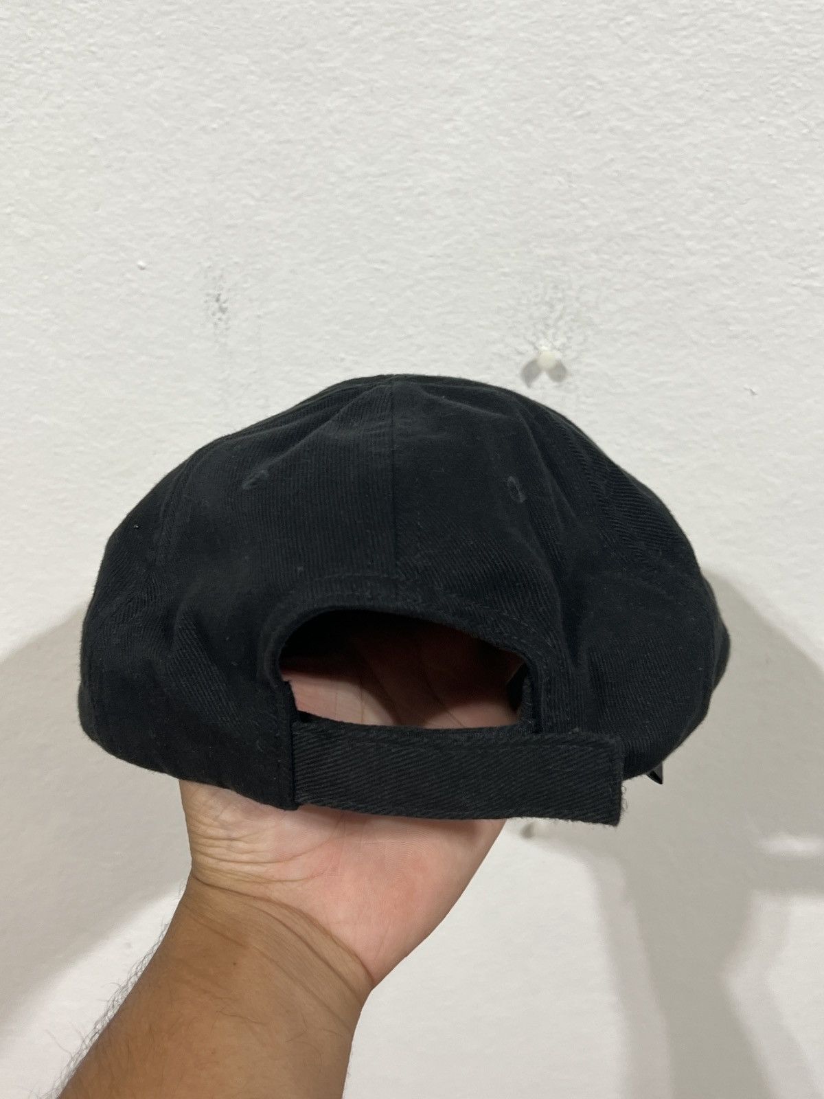Balenciaga Balenciaga Crew Embroidered Black Cap Size ONE SIZE - 4 Thumbnail