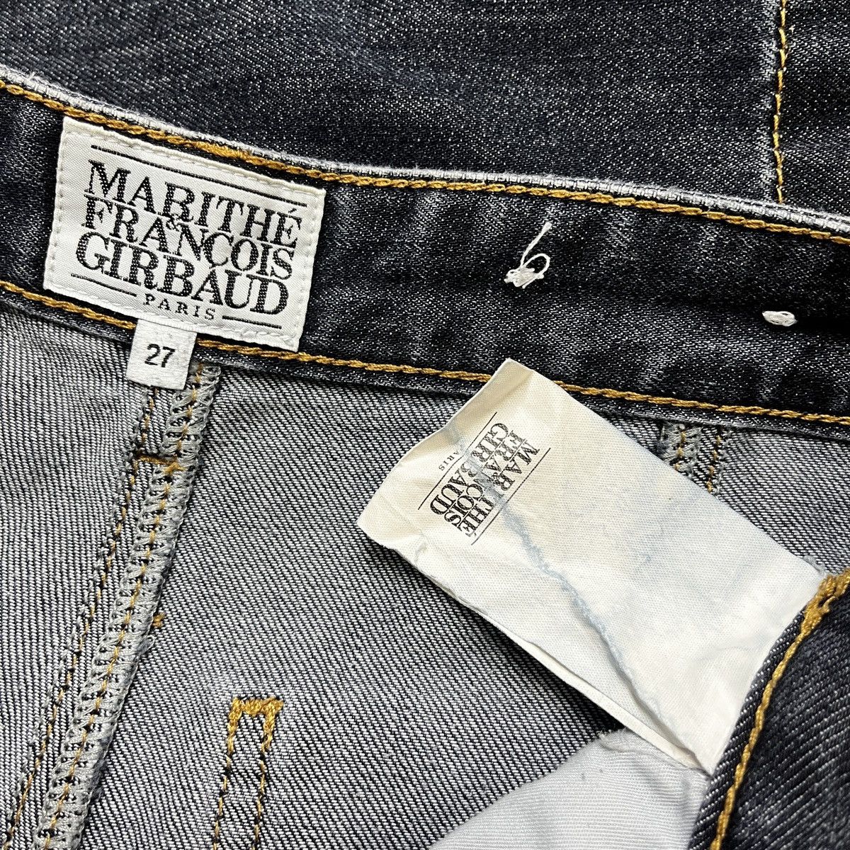 Marithe + Francois Girbaud Marithe Francois Girbaud MFG Baggy Denim Pants Size US 28 / EU 44 - 17 Thumbnail
