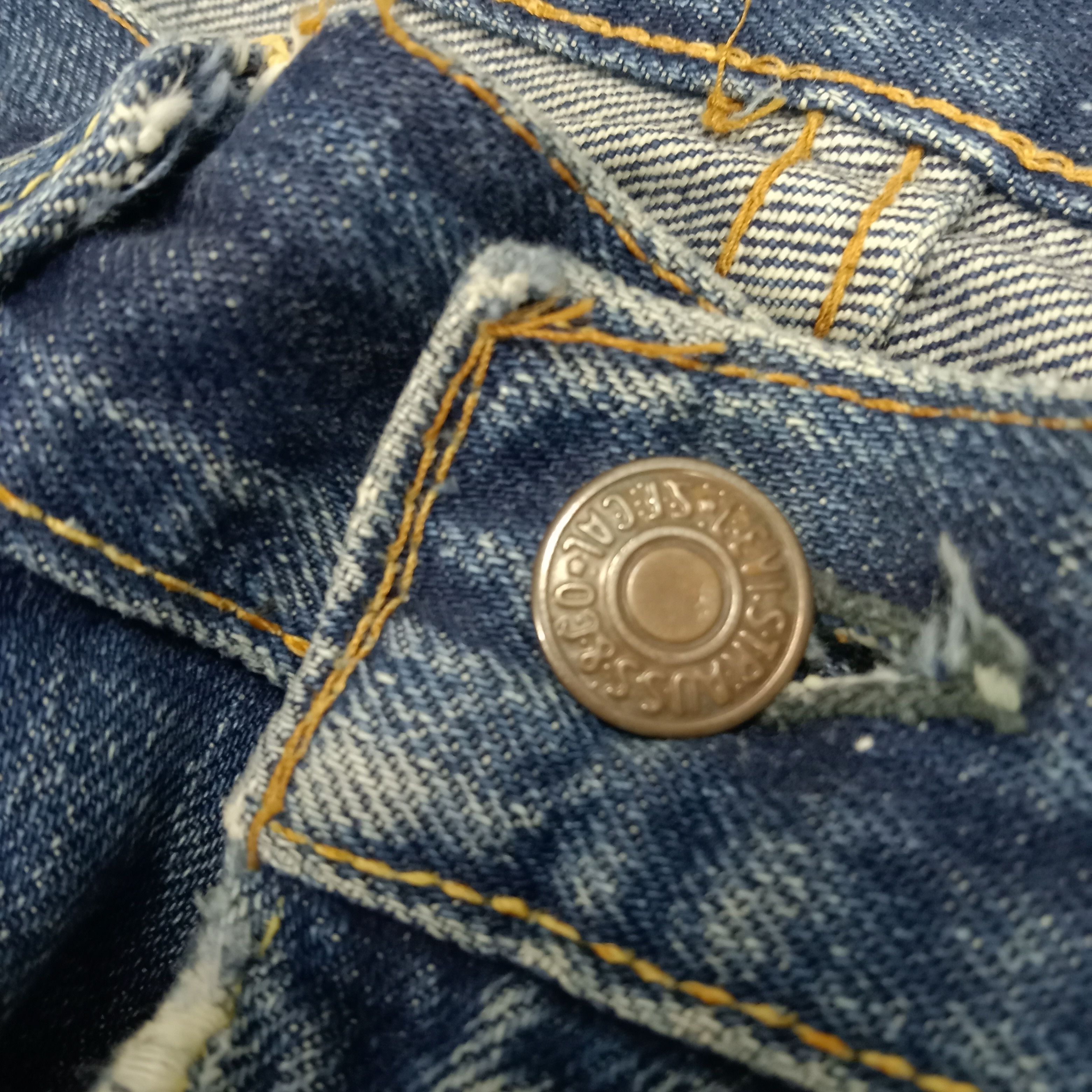 Levi's × Vintage Levi's American Style 8 Button Denim Jeans Size US 29 - 4 Thumbnail