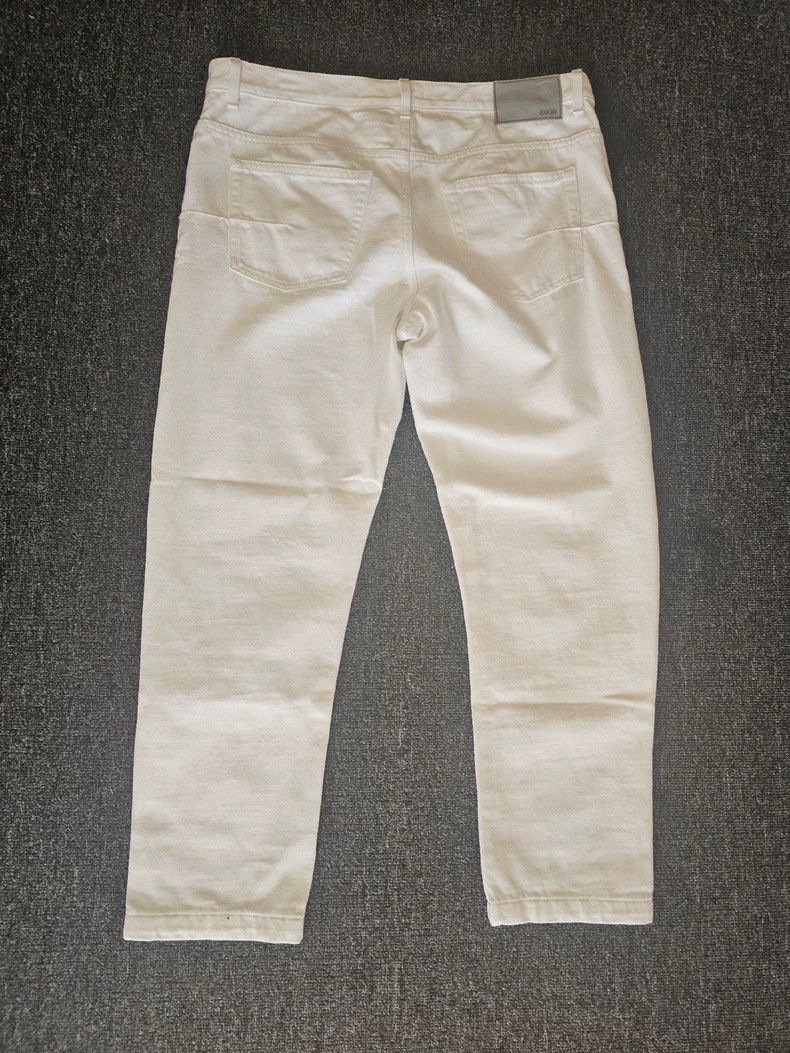 Dior Dior White Jeans 2505-Nextarrow Size US 34 / EU 50 - 4 Thumbnail