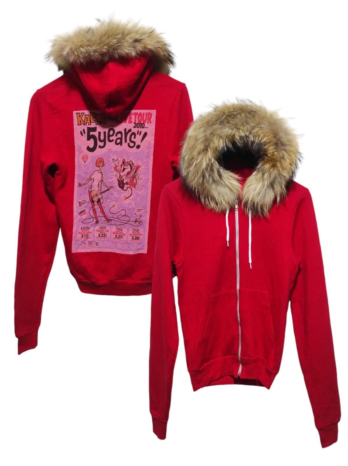 Anime Kaela Kimura Live Tour 2010 Fur Hoodie if six was nine style Size US XS / EU 42 / 0 - 18 Thumbnail