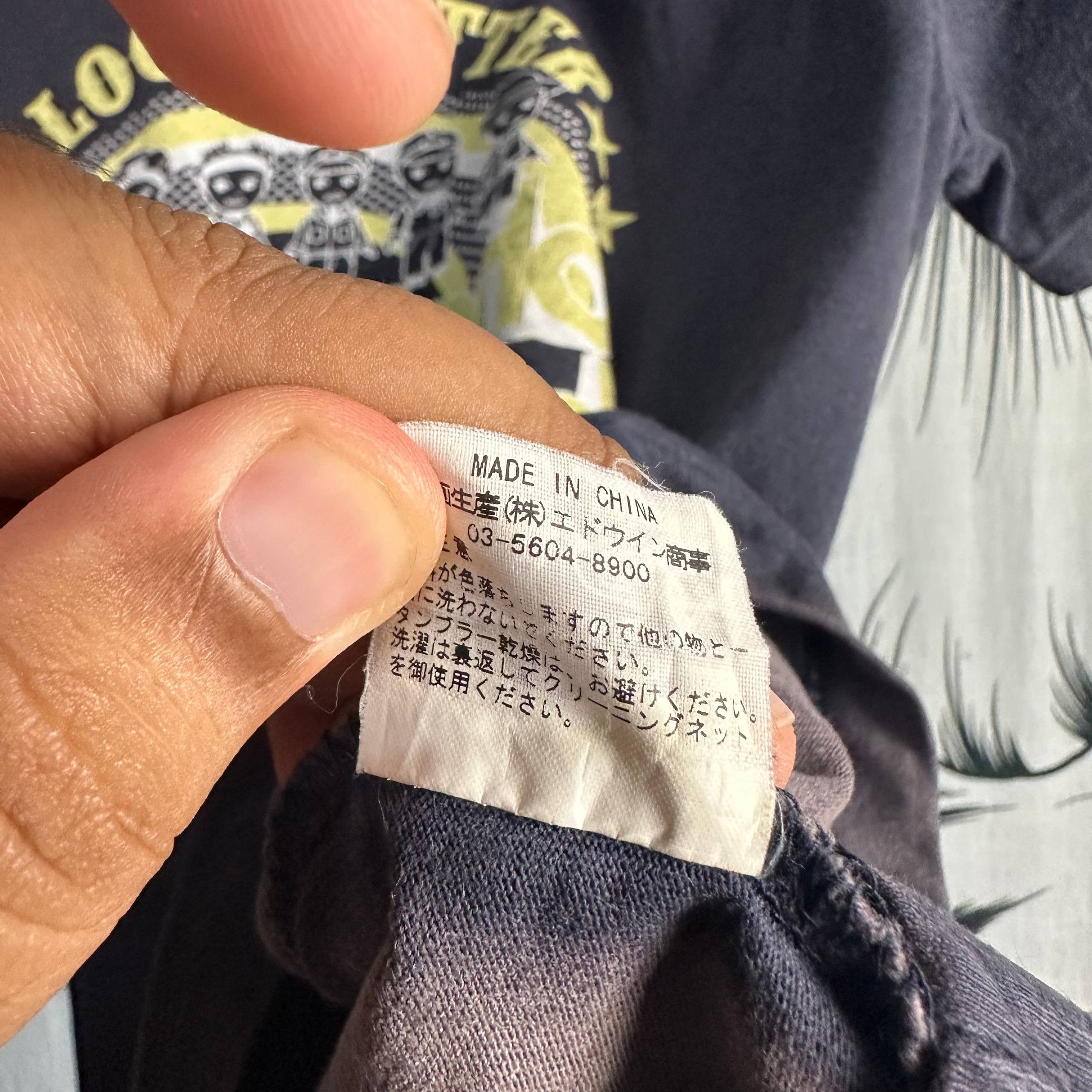 Vintage Vintage Lee Union Made Faded T-Shirt Size US S / EU 44-46 / 1 - 5 Thumbnail