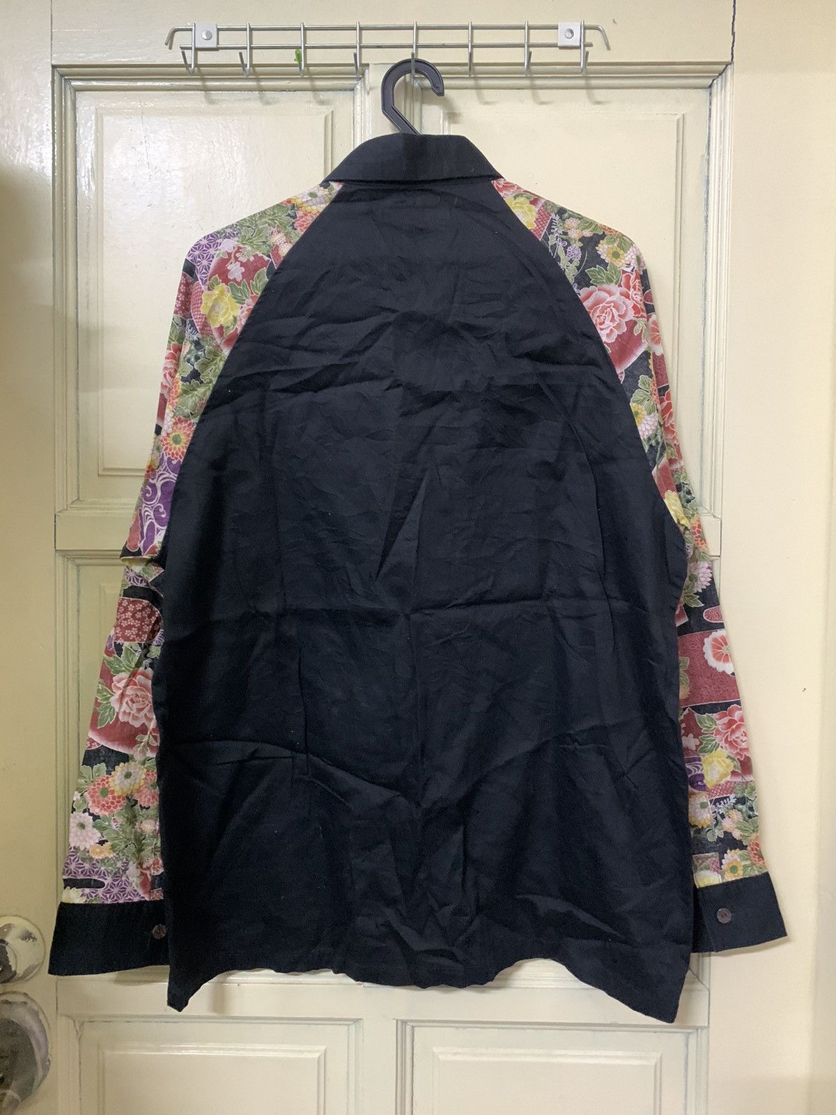 Yohji Yamamoto 💥Vintage Shuip Japan Button Shirt Size US L / EU 52-54 / 3 - 3 Thumbnail