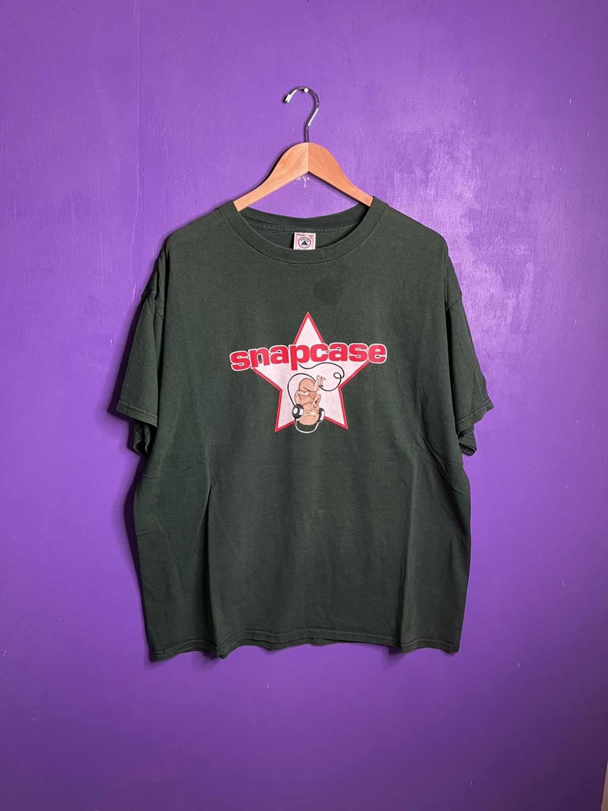 Band Tees × Vintage Vintage 90s Snapcase designs for automation t-shirt Size US XL / EU 56 / 4 - 1 Thumbnail