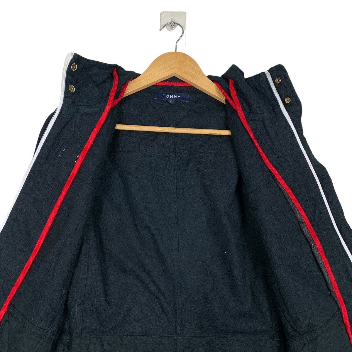 Tommy Jeans TOMMY Cotton Toggle Button Zipper Hoodie Jacket #0986-C44 Size US S / EU 44-46 / 1 - 13 Thumbnail