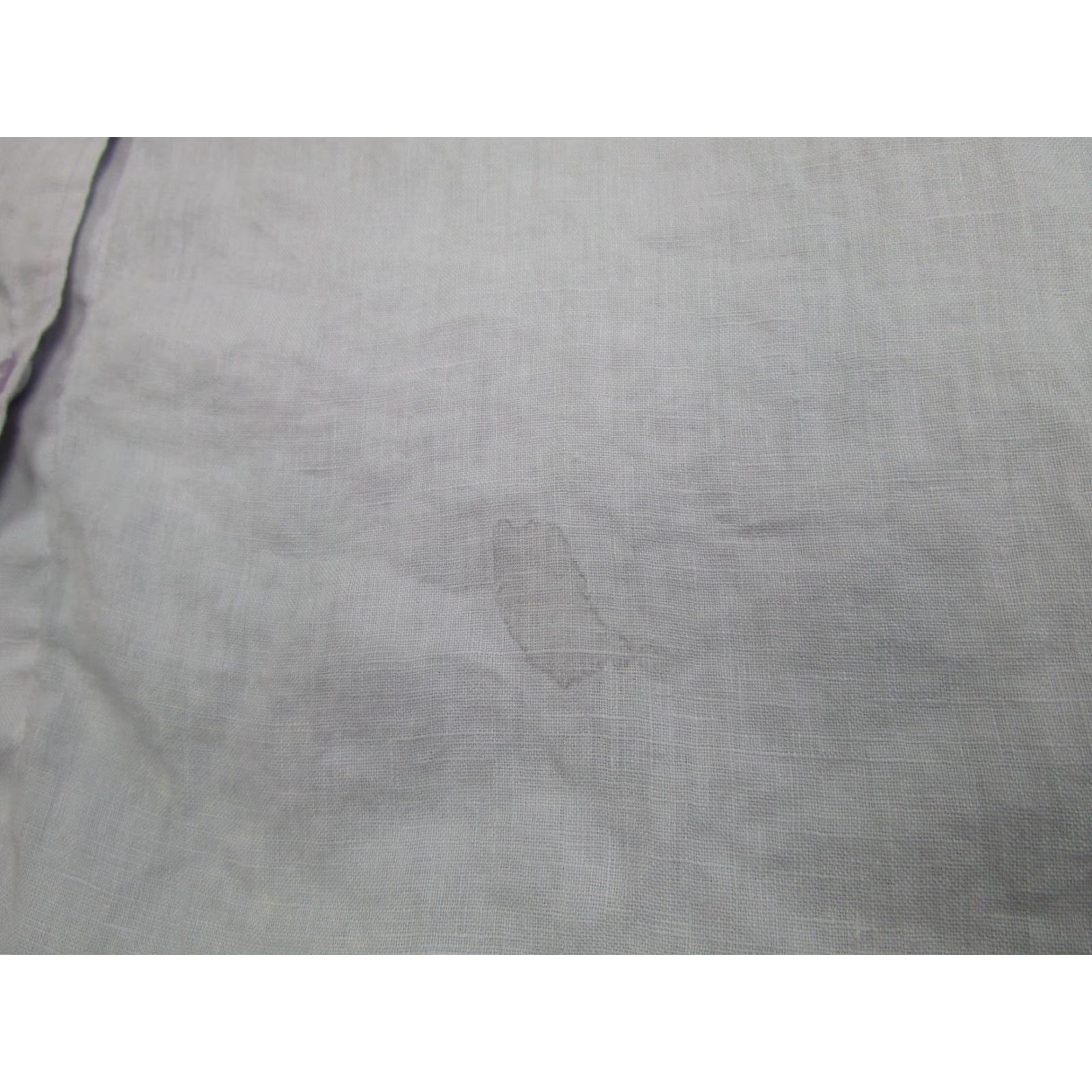 Ralph Lauren Lauren Ralph Lauren Shirt Womens 1X Purple 100% Linen Button Front Casual Size XL / US 12-14 / IT 48-50 - 5 Thumbnail
