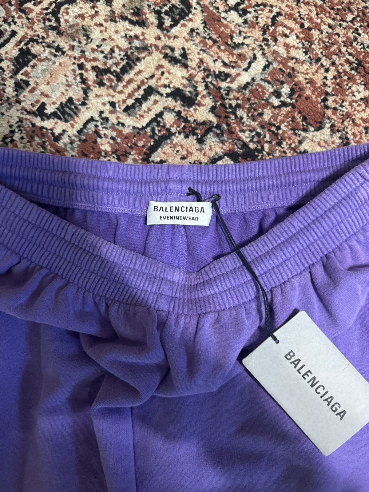 Balenciaga Balenciaga Wrinkled Wide Leg Sweatpants Size US 32 / EU 48 - 3 Thumbnail