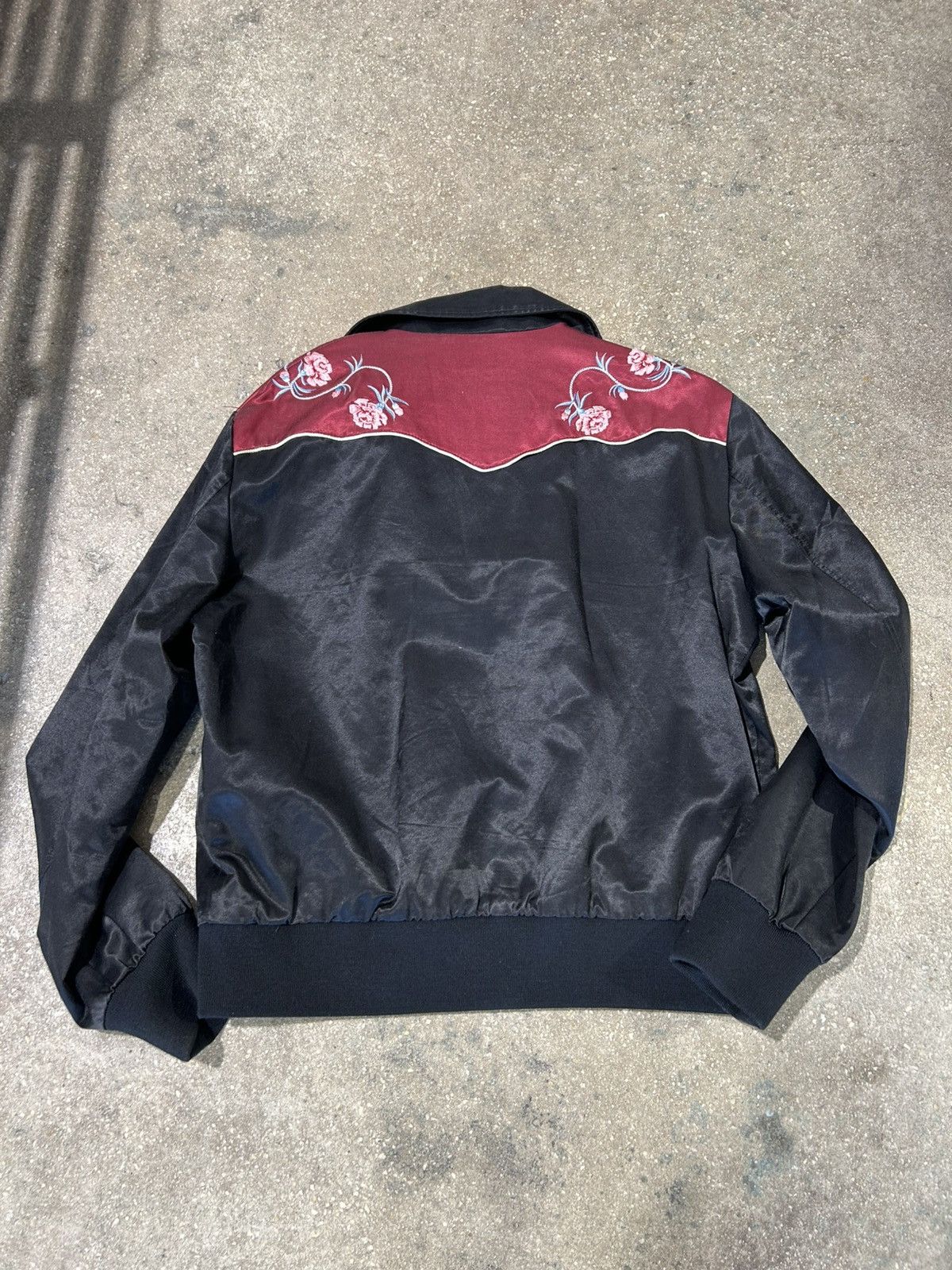 Yves Saint Laurent FW16 Saint Laurent Western Floral Silk Jacket Size US XL / EU 56 / 4 - 6 Thumbnail