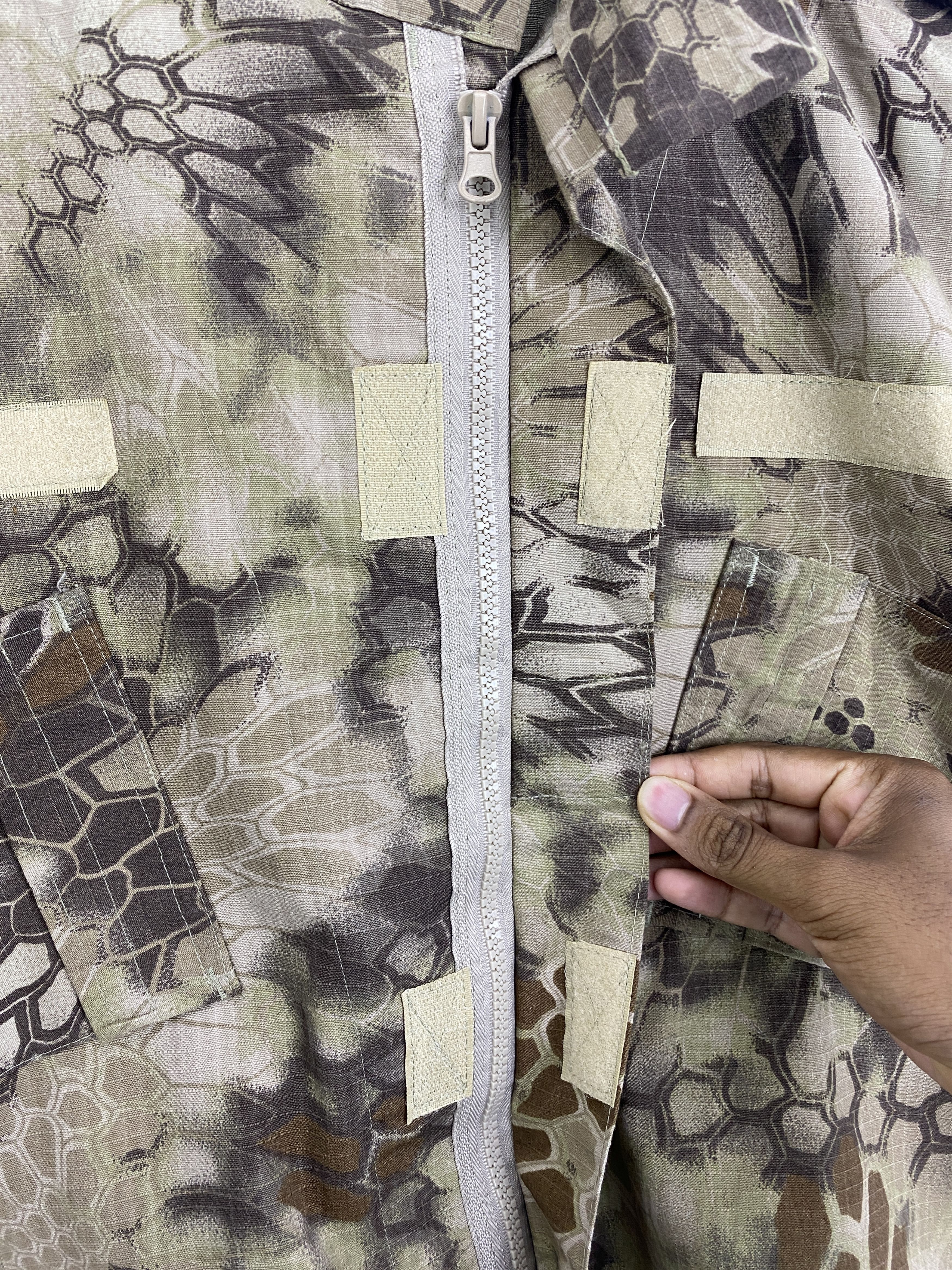 Vintage Vintage Military Camouflage Army Issue Tactical Jacket J1895 Size US L / EU 52-54 / 3 - 10 Thumbnail