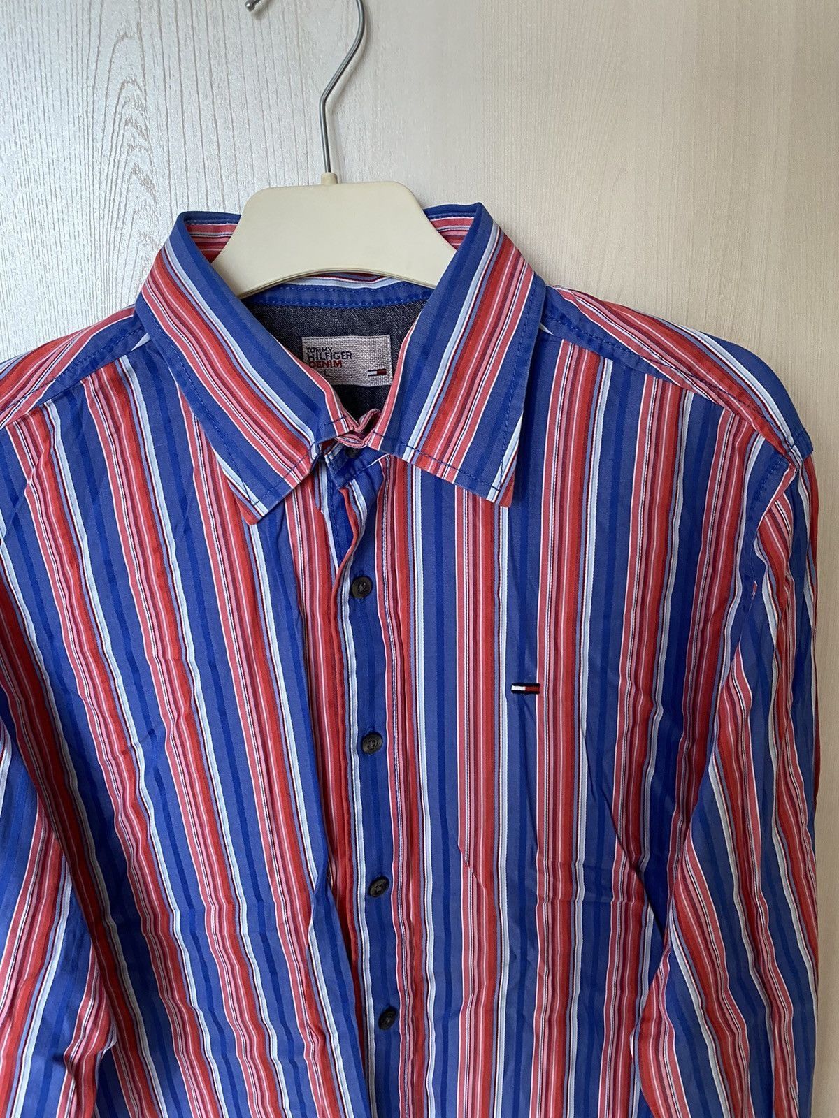 Tommy Hilfiger Vintage Tommy Hilfiger Shirt - Size L Size US L / EU 52-54 / 3 - 3 Thumbnail