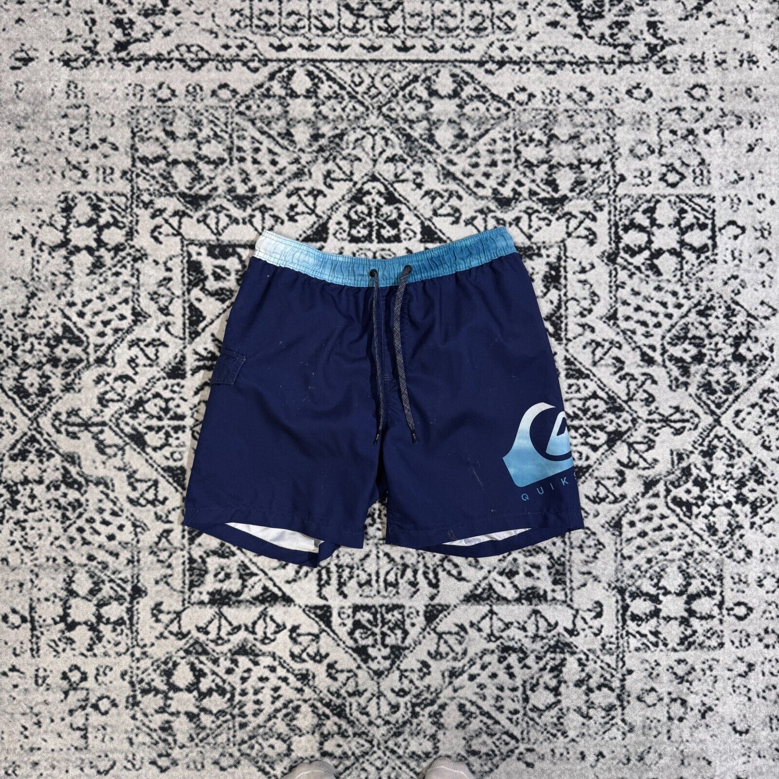 Quiksilver Vintage Quiksilver Unisex Polyester Swimming Shorts Size M Size US 33 - 1 Thumbnail