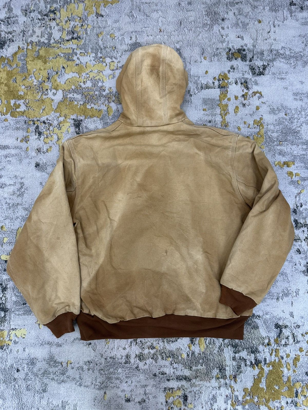 Carhartt Vintage Carhartt Hoodies Thick Jacket/ Made in USA Size US XL / EU 56 / 4 - 4 Thumbnail