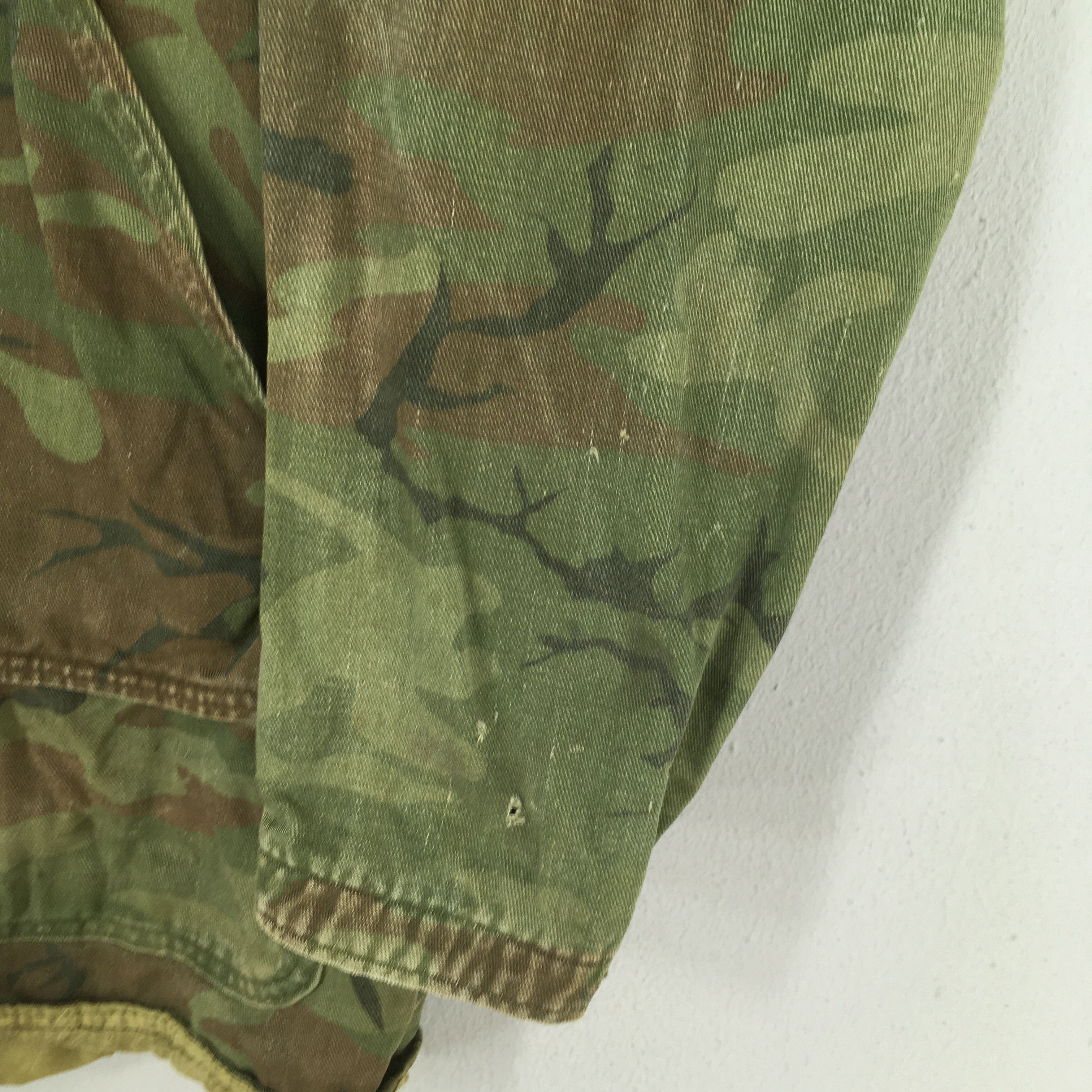 Sears Vintage 70's Sears Roebuck Hunting Camo Chore Jacket L Size US L / EU 52-54 / 3 - 4 Thumbnail