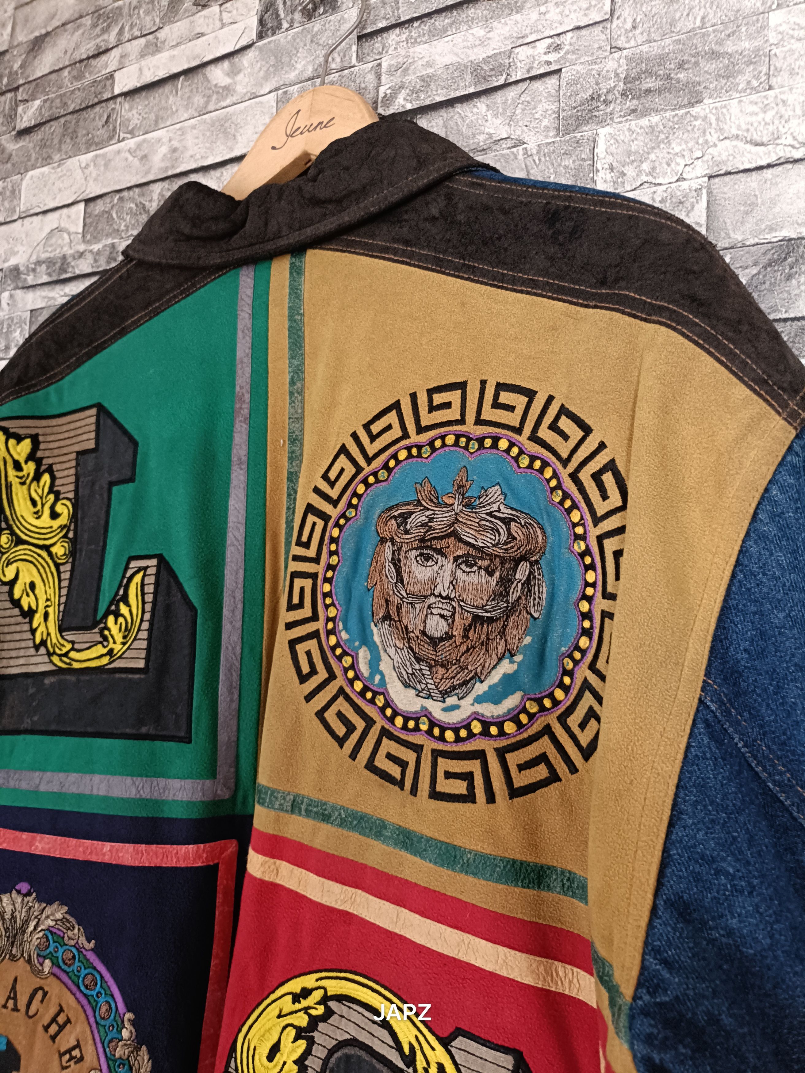 Vintage Vintage Lagache Jeans Uomo Denim oversize bomberJacket Size US M / EU 48-50 / 2 - 3 Thumbnail