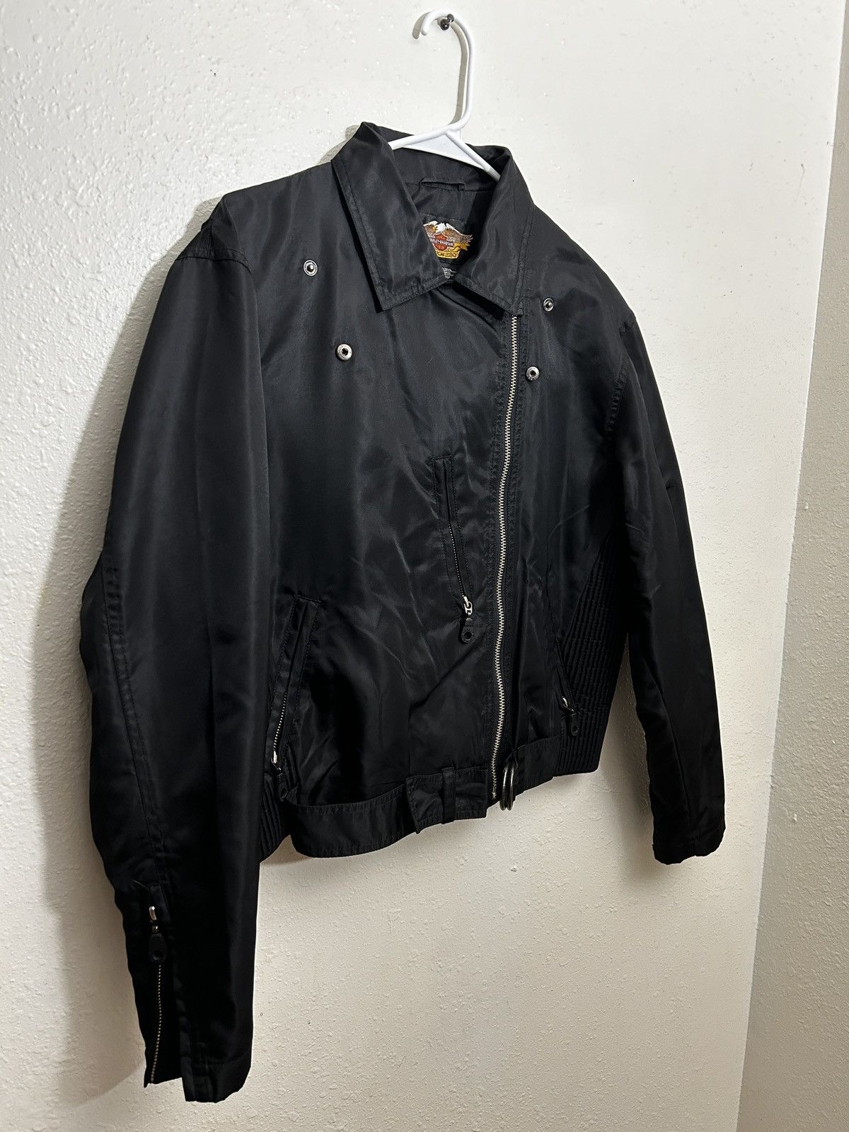 Harley Davidson × Japanese Brand × Supreme Harley Davidson Nylon Biker Jacket Size US S / EU 44-46 / 1 - 4 Thumbnail