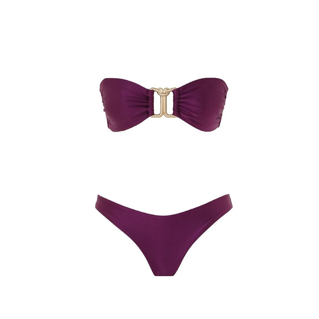 Zimmermann oc11z0525 Size : XS / Lightburst Knot Trim Bikini Set Purple Size ONE SIZE - 1 Thumbnail