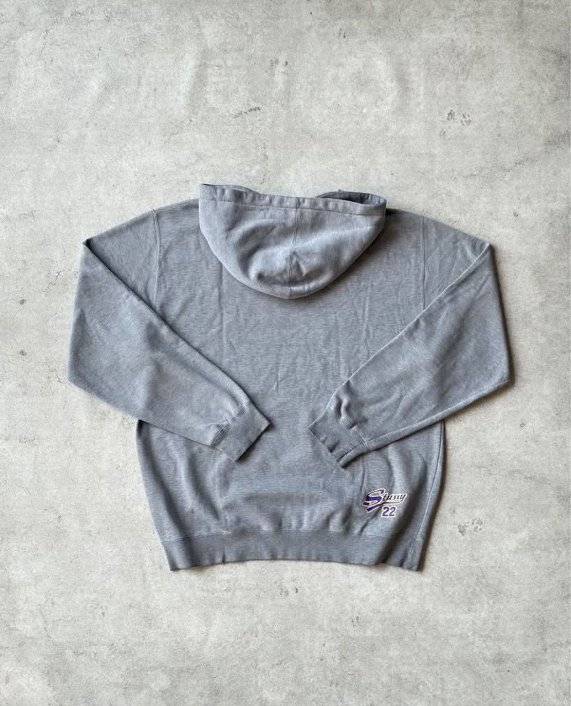 Stussy × Vintage Stussy la lakers Sweater Hoodie Vintage 90s Size US XL / EU 56 / 4 - 5 Thumbnail