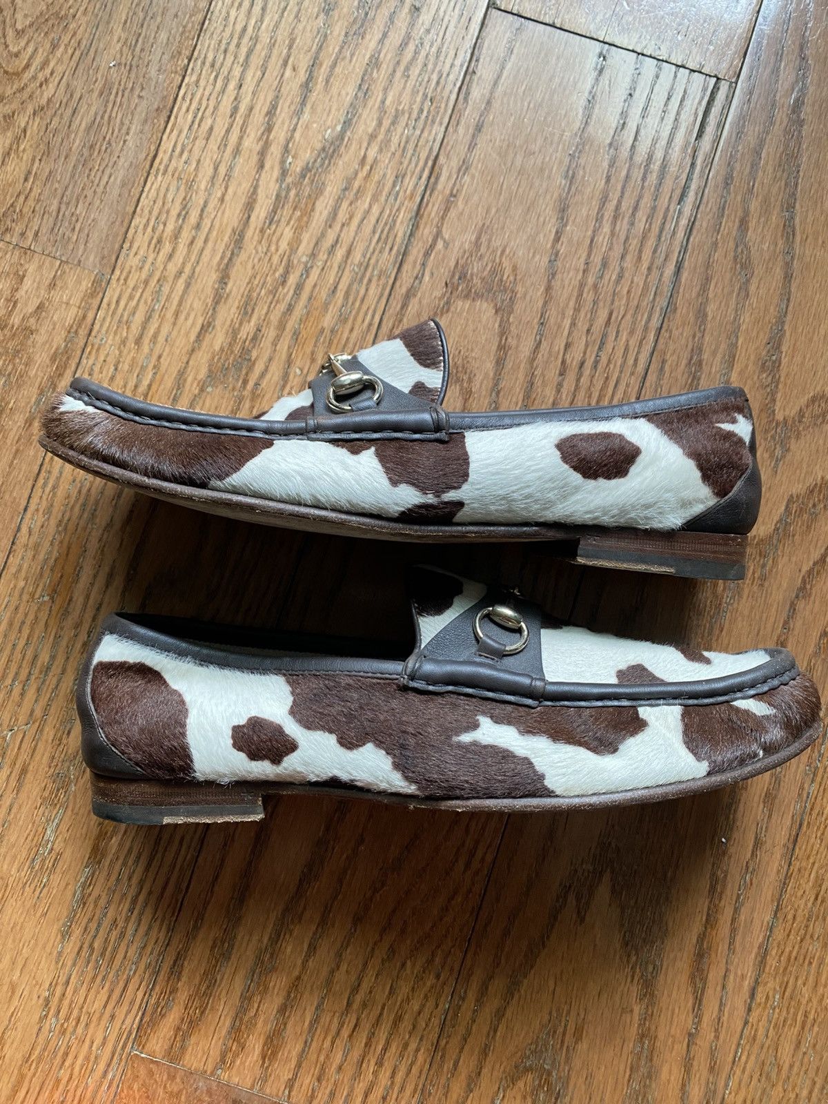 Gucci Gucci cow print shoes Size US 9.5 / EU 42-43 - 1 Thumbnail