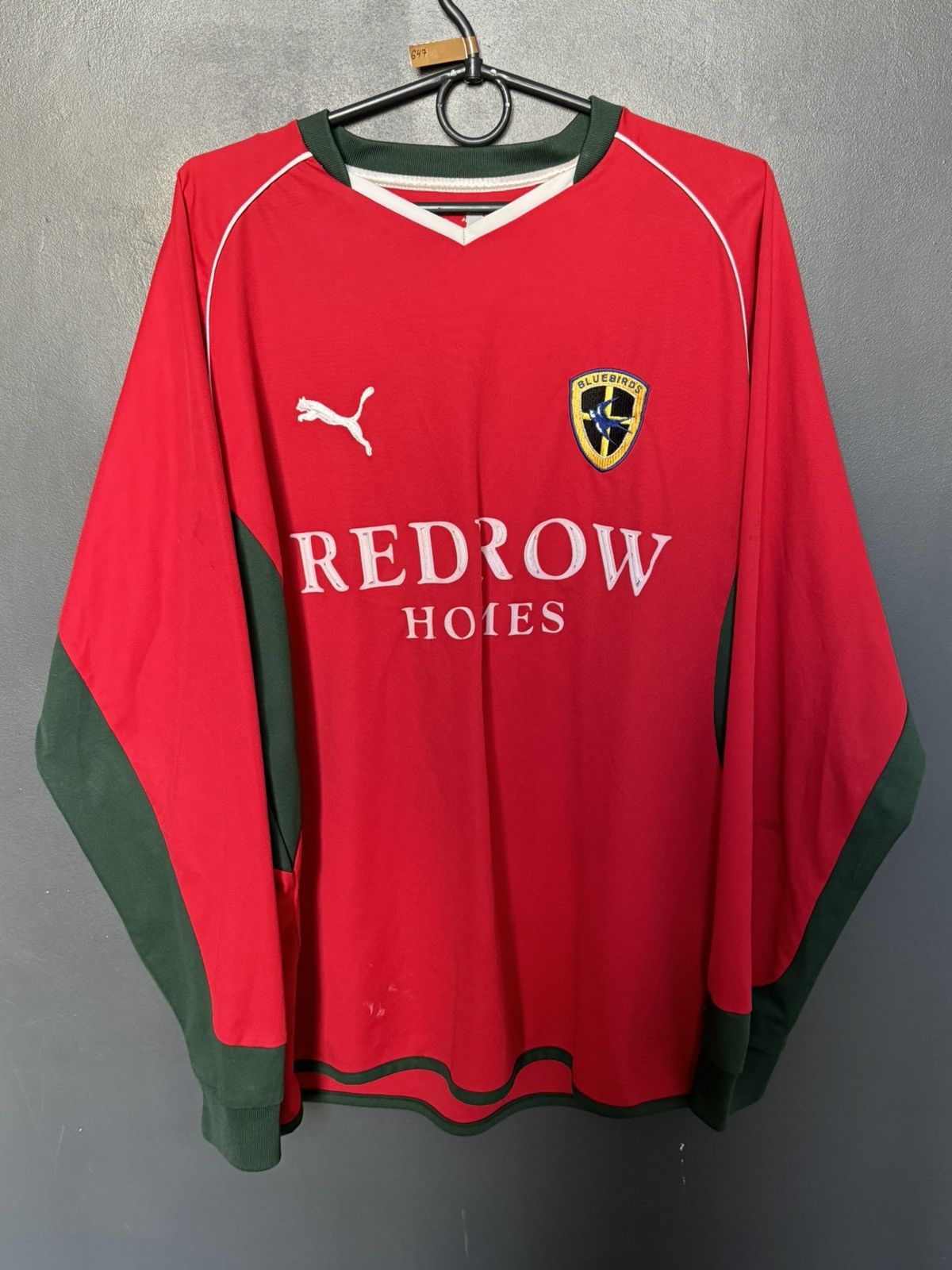 Puma Cardiff City 04/05 Away Football Long Sleeve Jersey Size US M / EU 48-50 / 2 - 1 Thumbnail