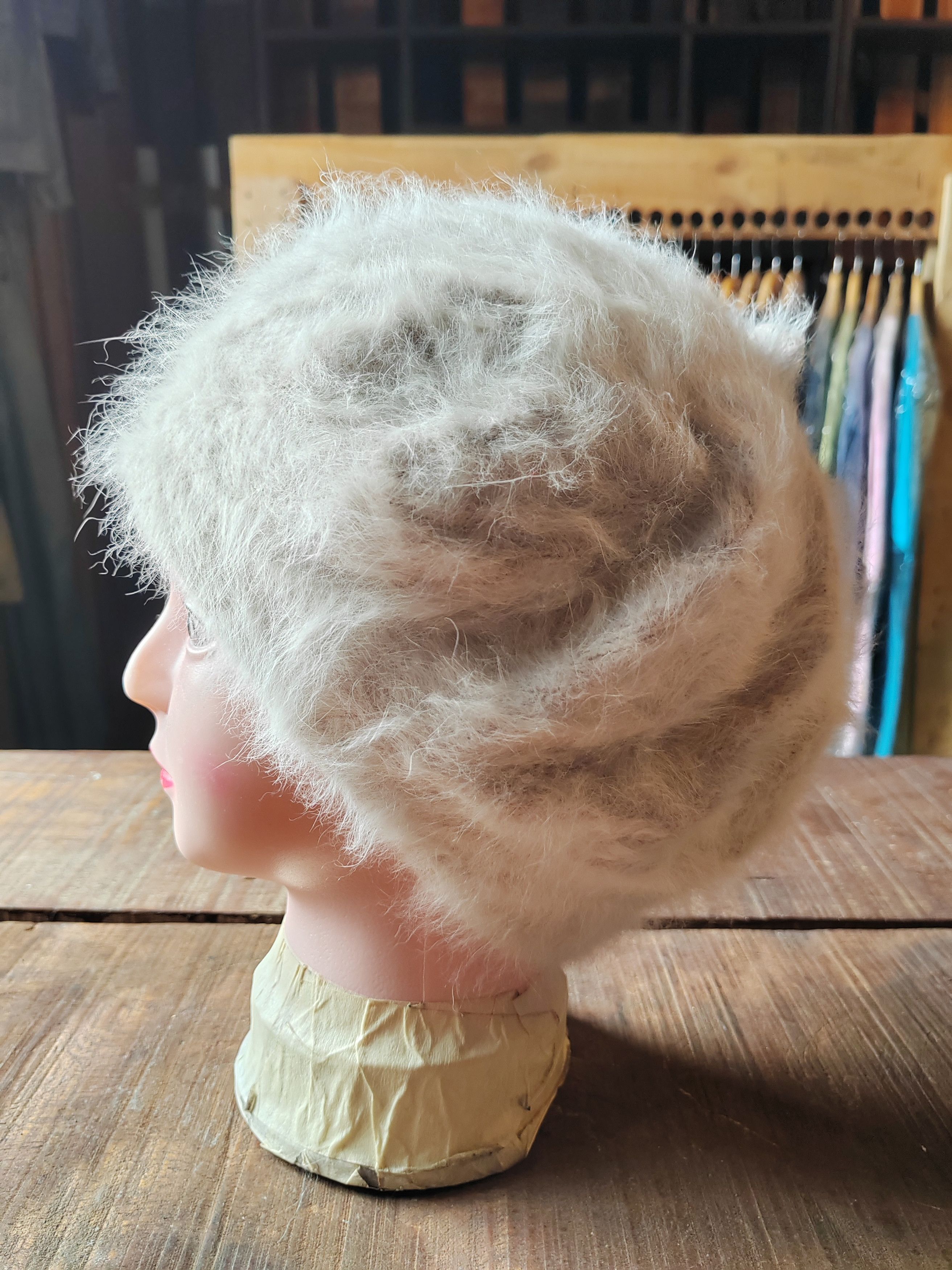 Japanese Brand Vintage Japanese Rabbit Fur Hat Size ONE SIZE - 3 Thumbnail