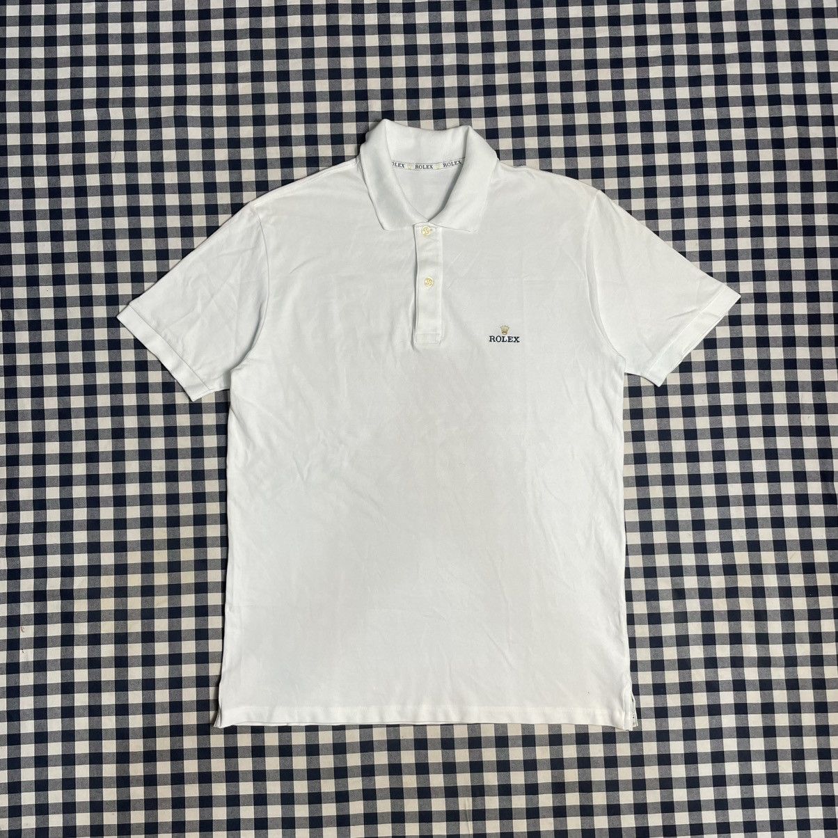 Rolex × Vintage Rolex Vintage embroidery Polo Size US L / EU 52-54 / 3 - 1 Thumbnail
