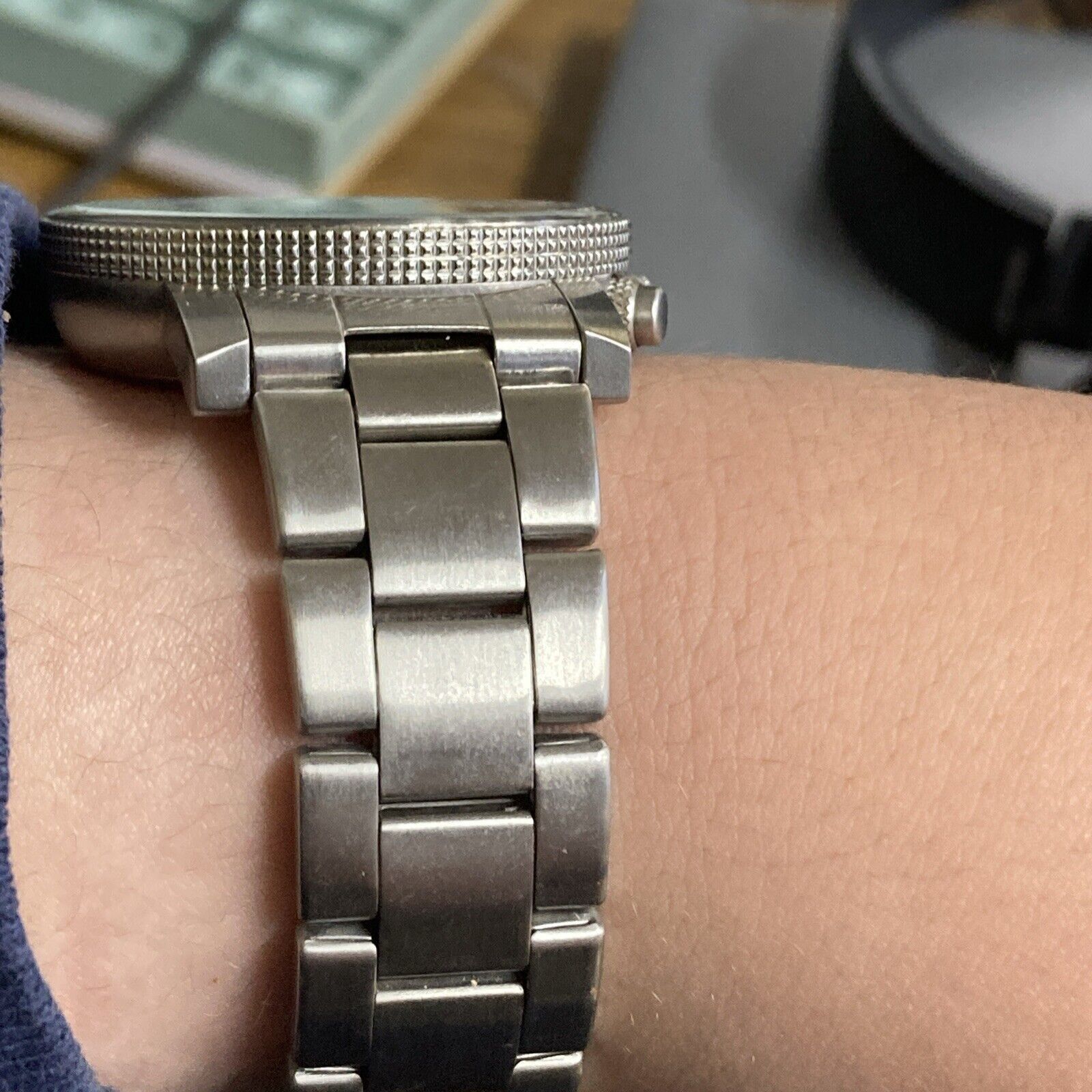Other EXTREMELY RARE SENNHEISER Watch, Chronograph Quartz In Steel Size ONE SIZE - 19 Thumbnail