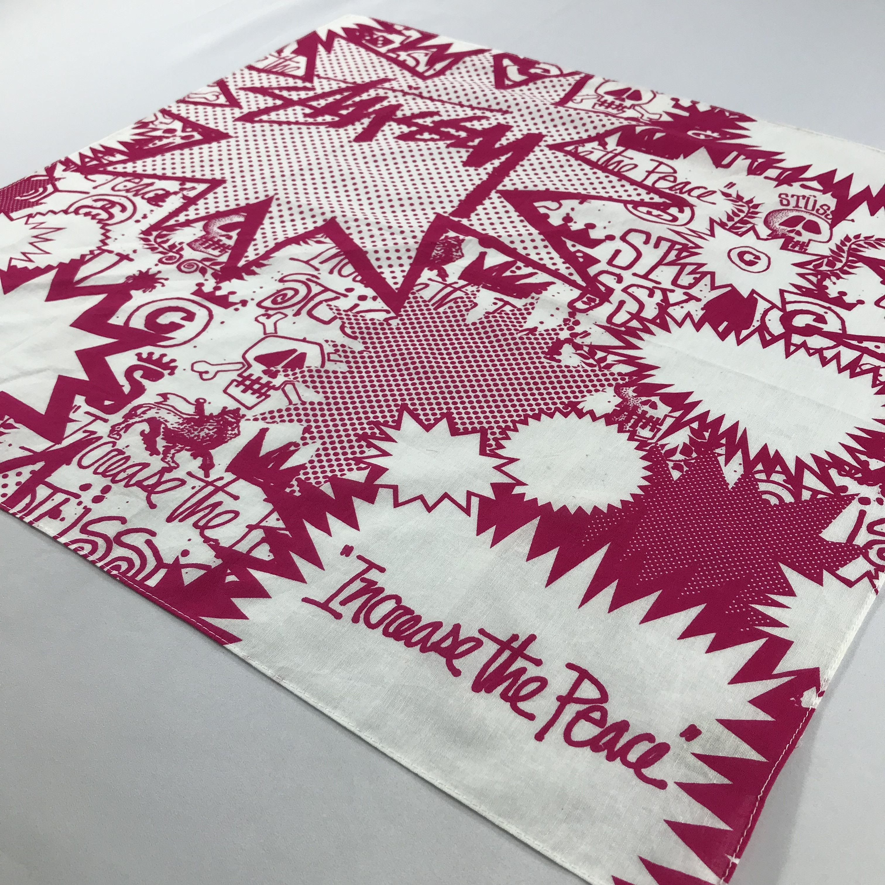 Stussy Stussy Bandana / Handkerchief / Neckerchief - S2506 Size ONE SIZE - 2 Thumbnail
