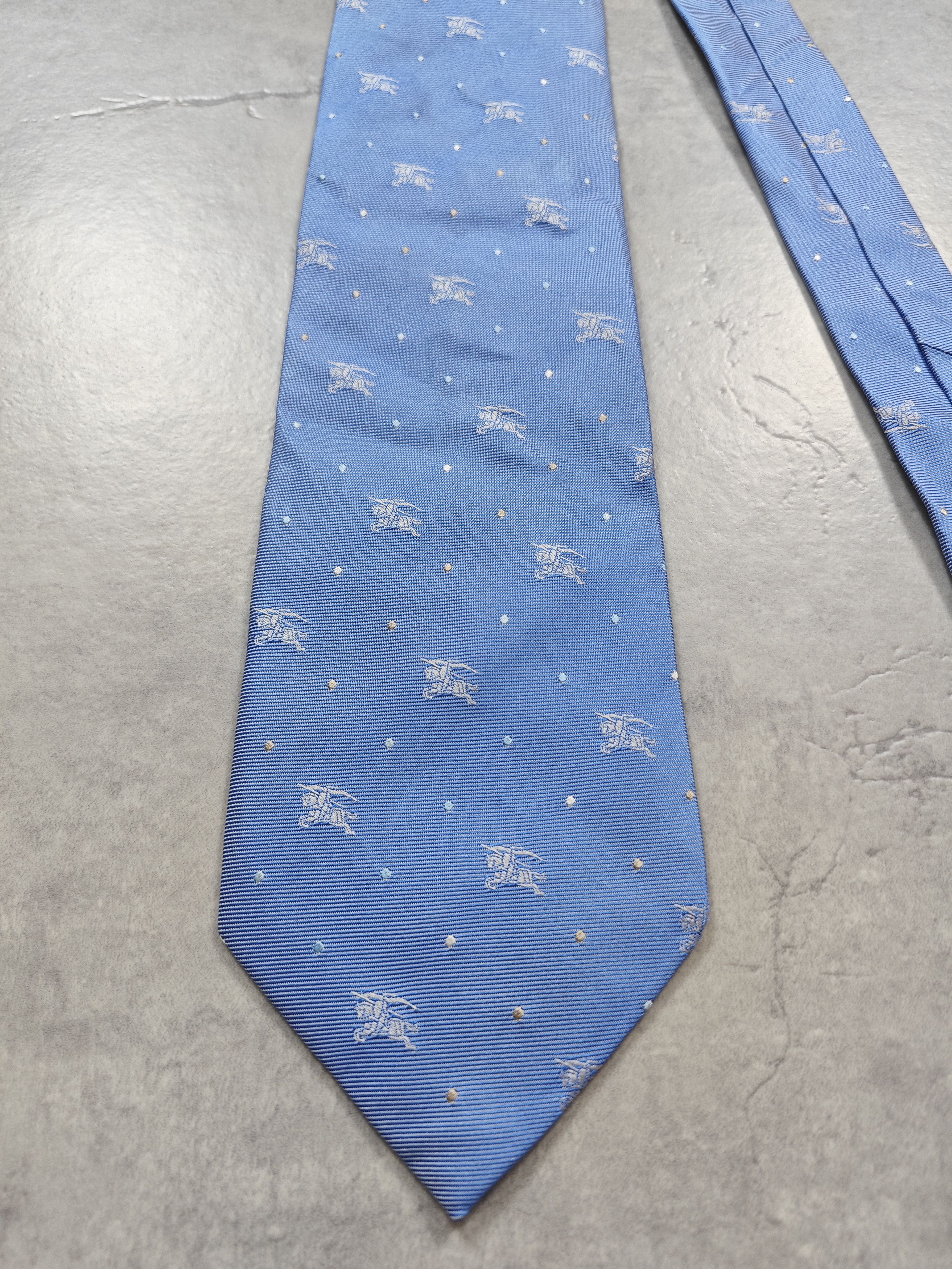 Burberry Burberry Monogram Silk Tie Size ONE SIZE - 2 Thumbnail