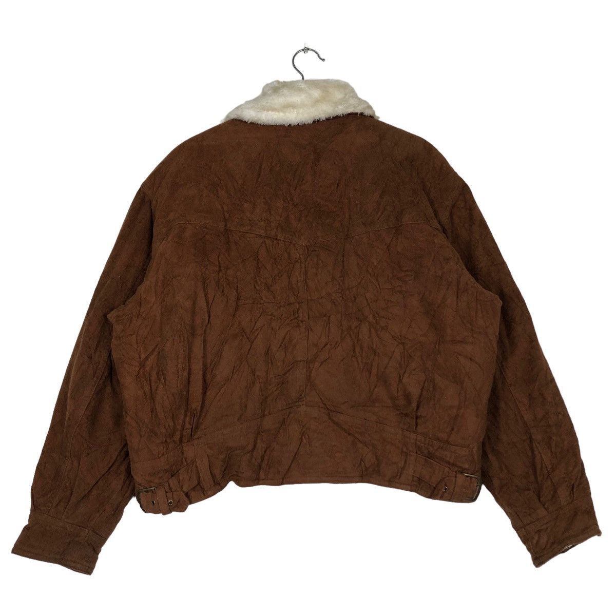 Japanese Brand 🔥80’s Vintage Cropped Genuine Leather Jacket Horse Powers Size US L / EU 52-54 / 3 - 8 Thumbnail