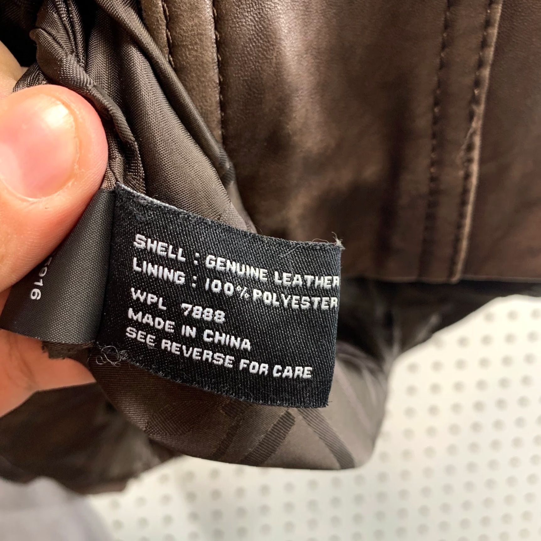 Jones New York Jones New York Leather Coat Womens Large Brown Belted Collared Genuine Coat Size L / US 10 / IT 46 - 6 Thumbnail