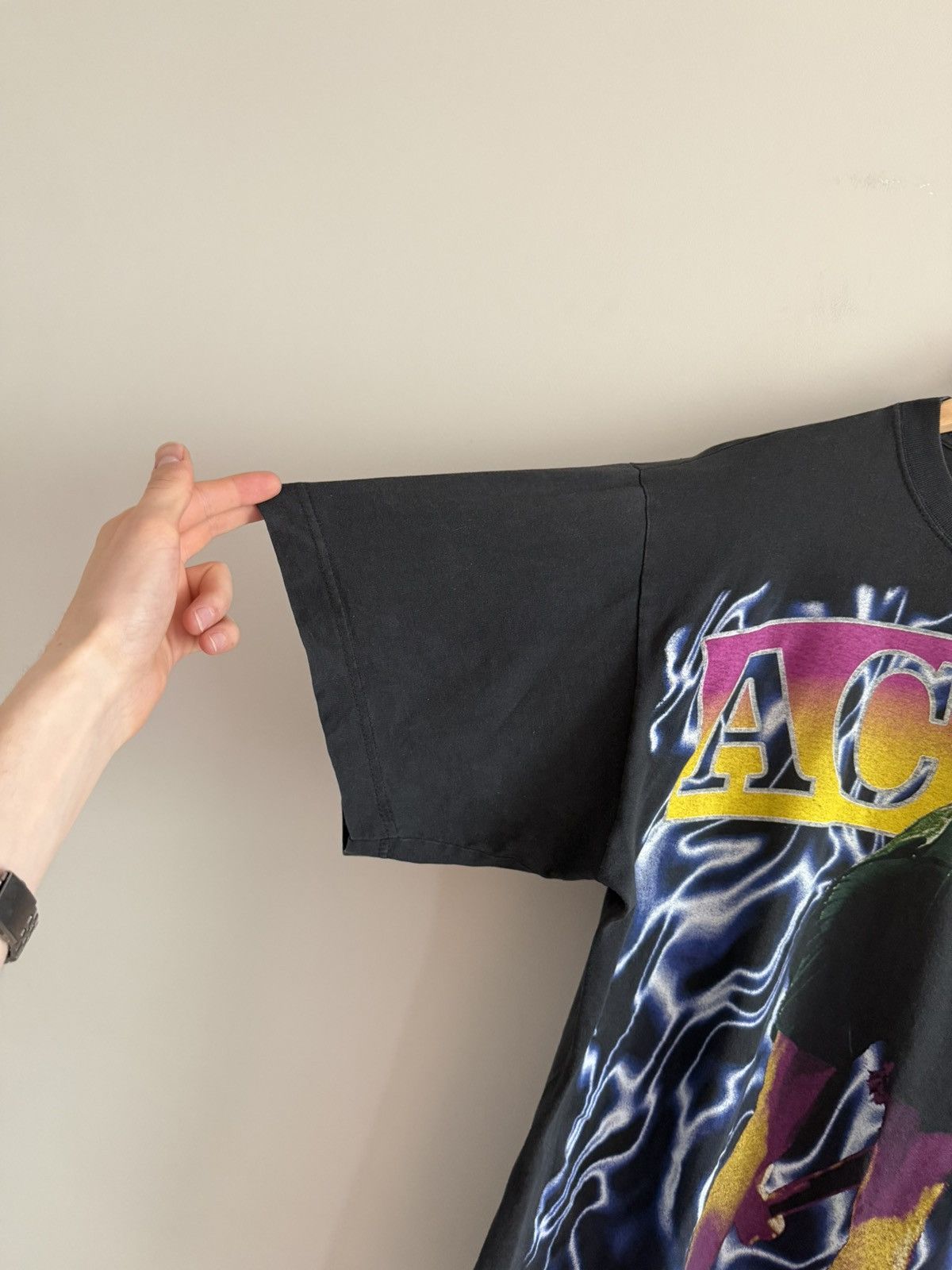 Vintage AC/DC All Over Print T-Shirt Size US M / EU 48-50 / 2 - 5 Thumbnail
