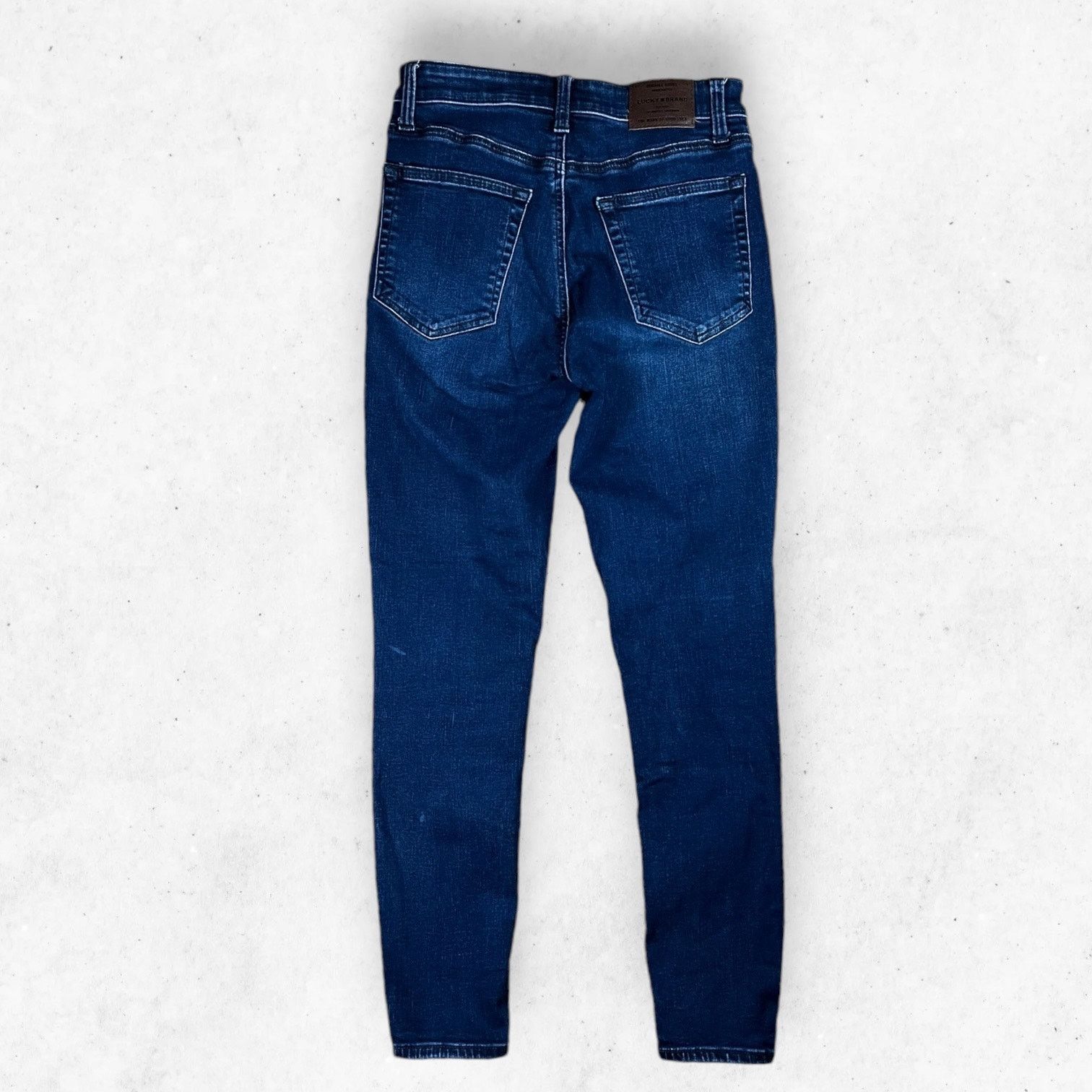 Lucky Brand Lucky Brand Bridgette Skinny Women's 4/27 Blue Stretch Denim Size 27" / US 4 / IT 40 - 2 Thumbnail